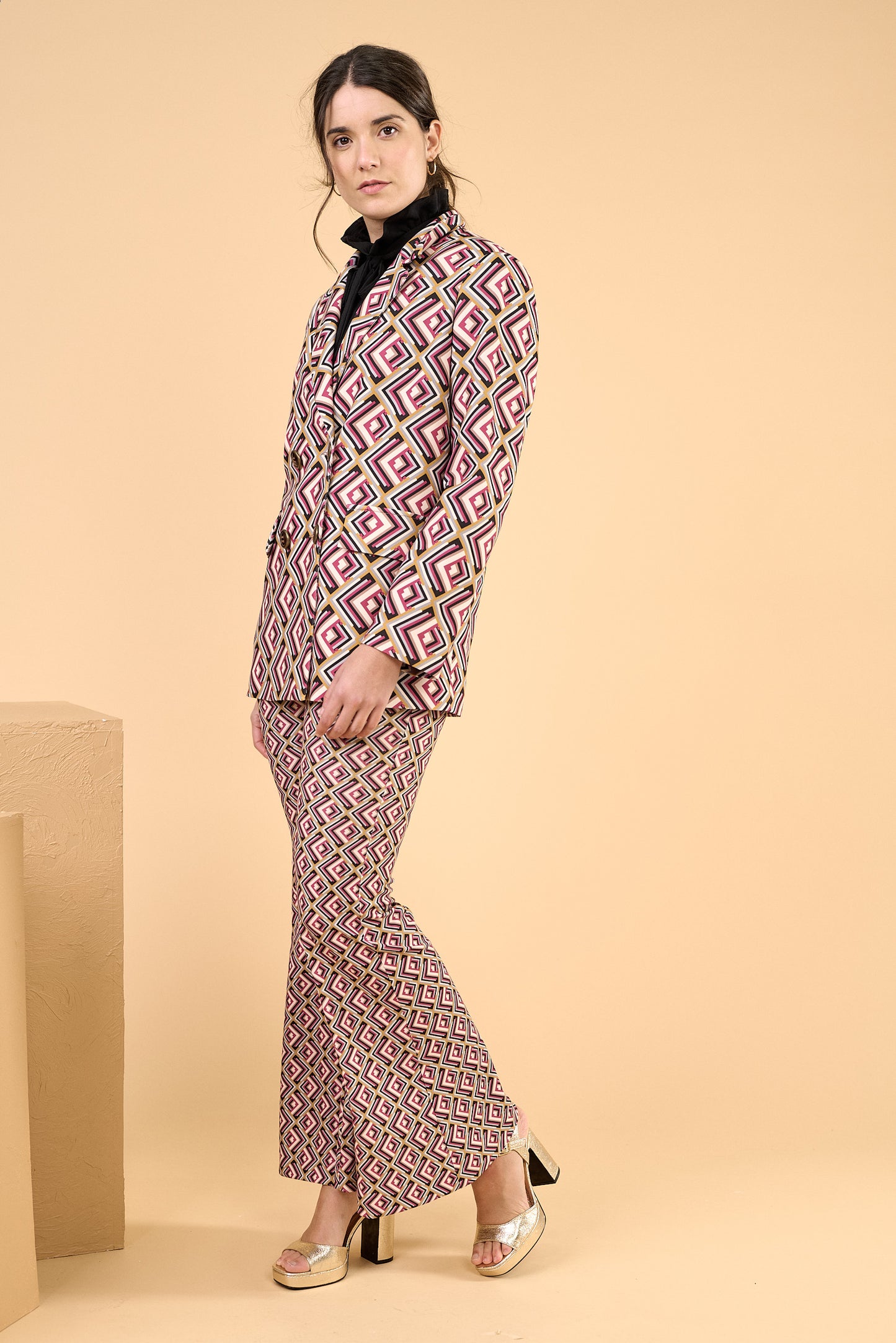 BLAZER FLORENCIA | ESTAMPADO GEOMÉTRICO