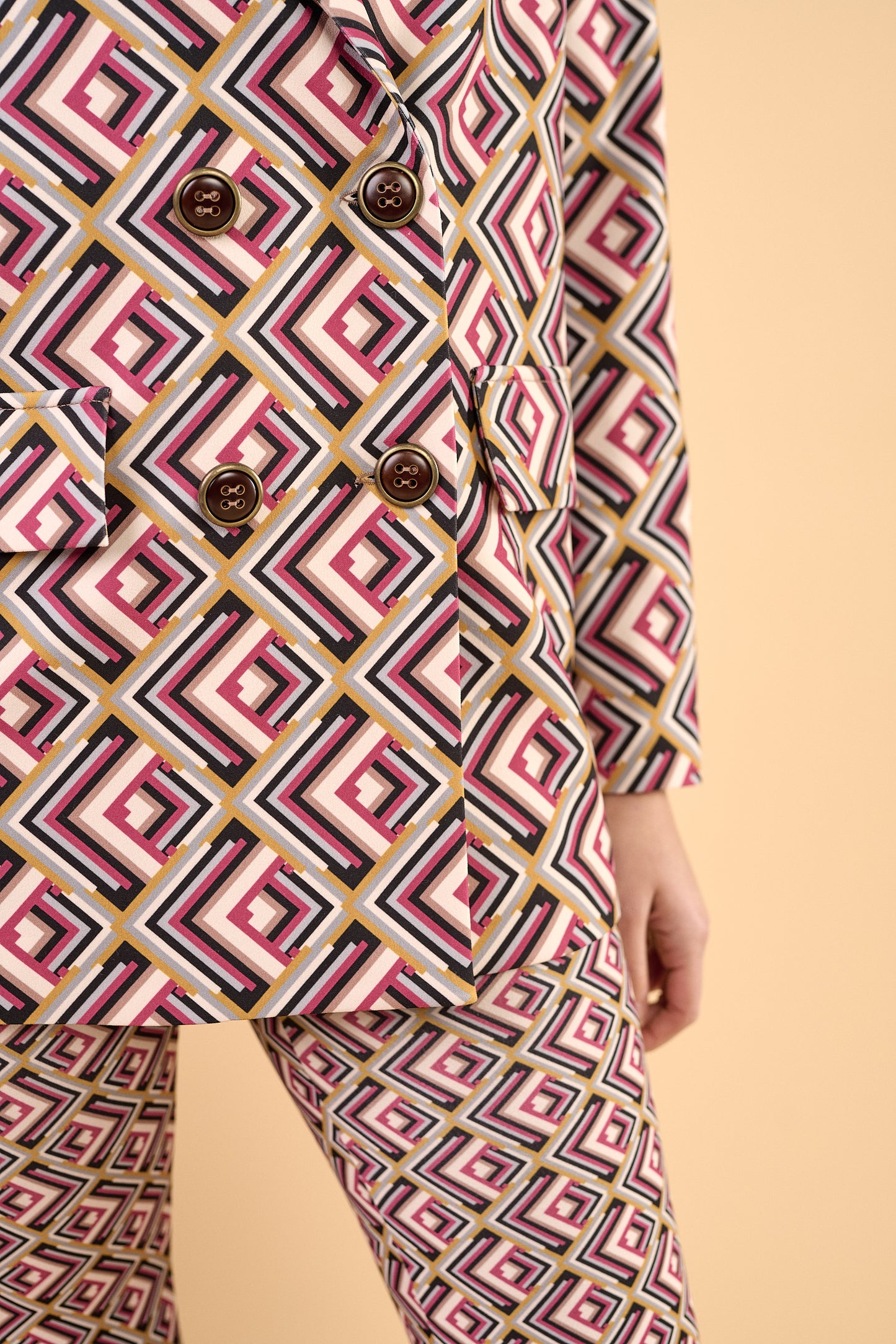 BLAZER FLORENCIA | ESTAMPADO GEOMÉTRICO