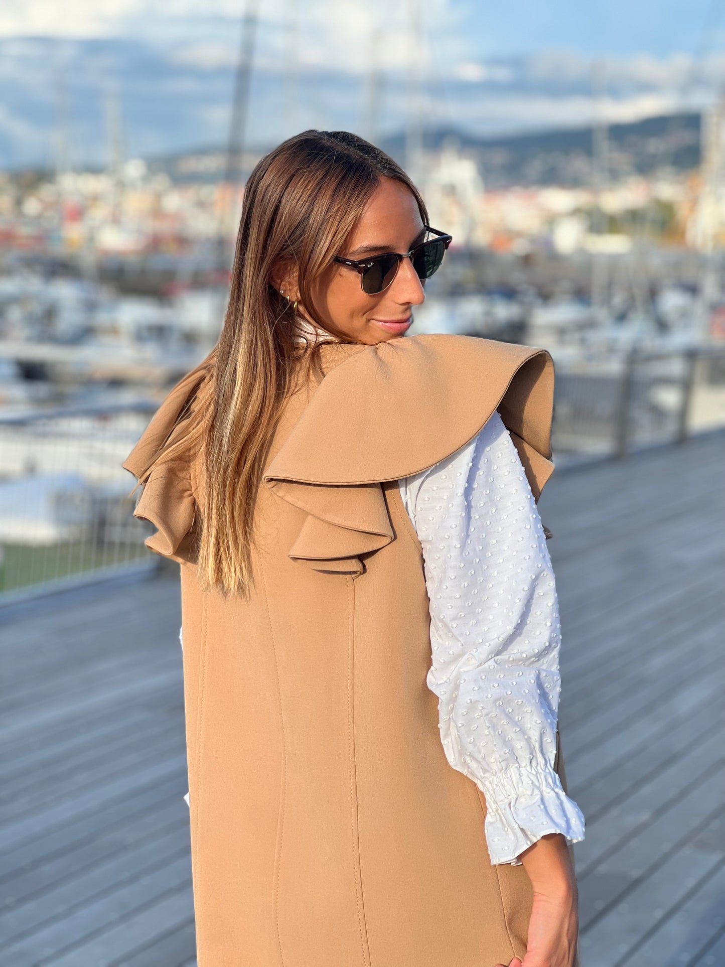 CHALECO BELLA | CAMEL