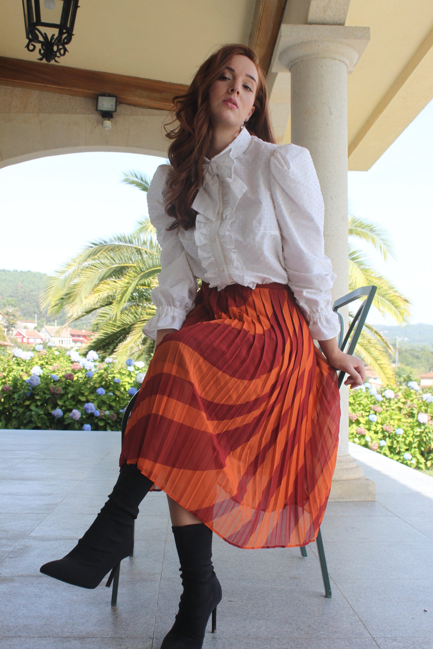 FALDA PORTOFINO | NARANJA