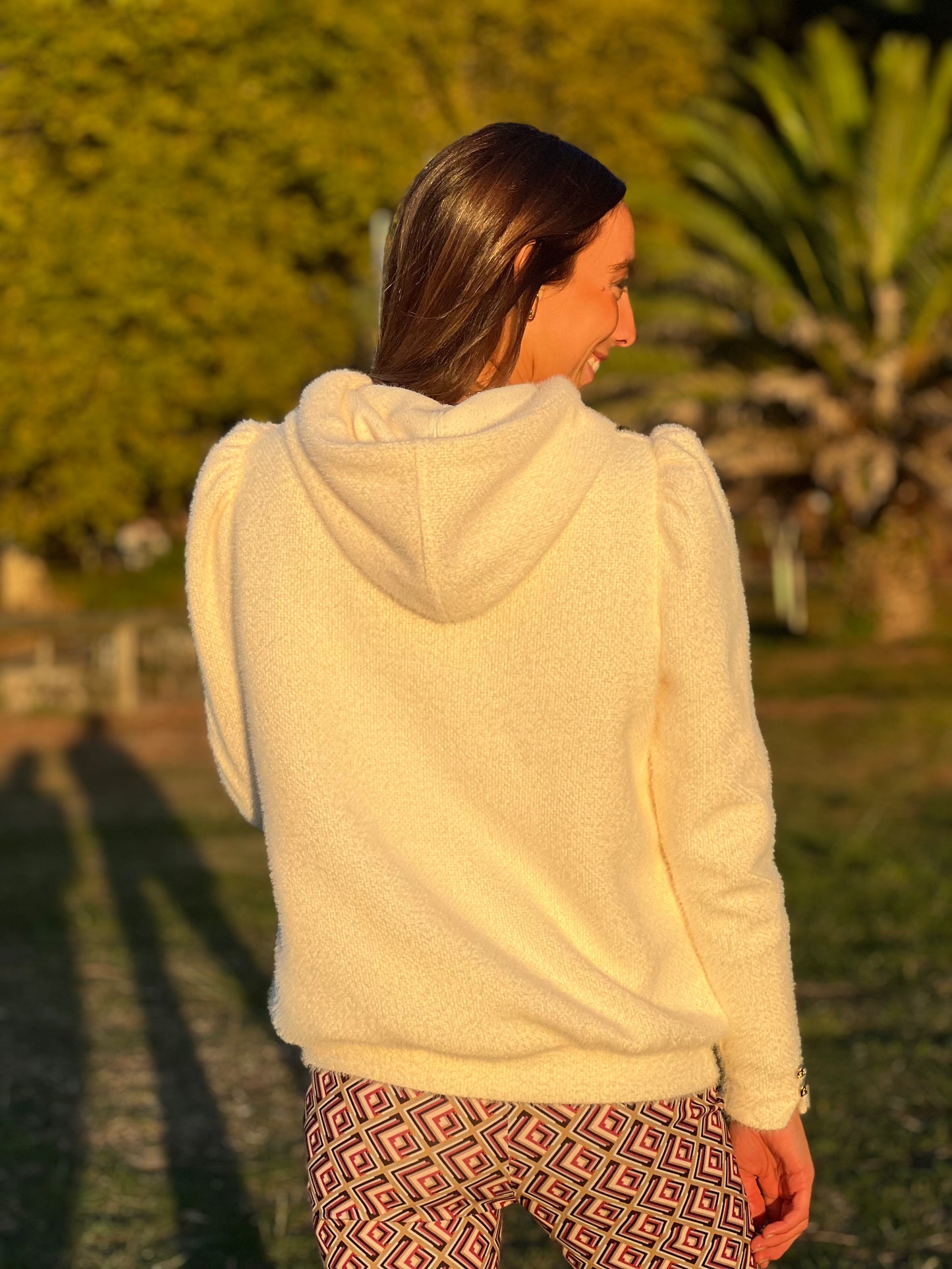 SUDADERA LIUJO | ECRU