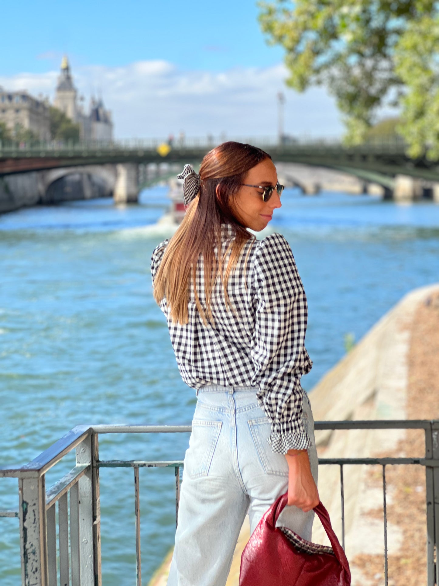 BLUSA LAZZO | BLANCA Y NEGRA