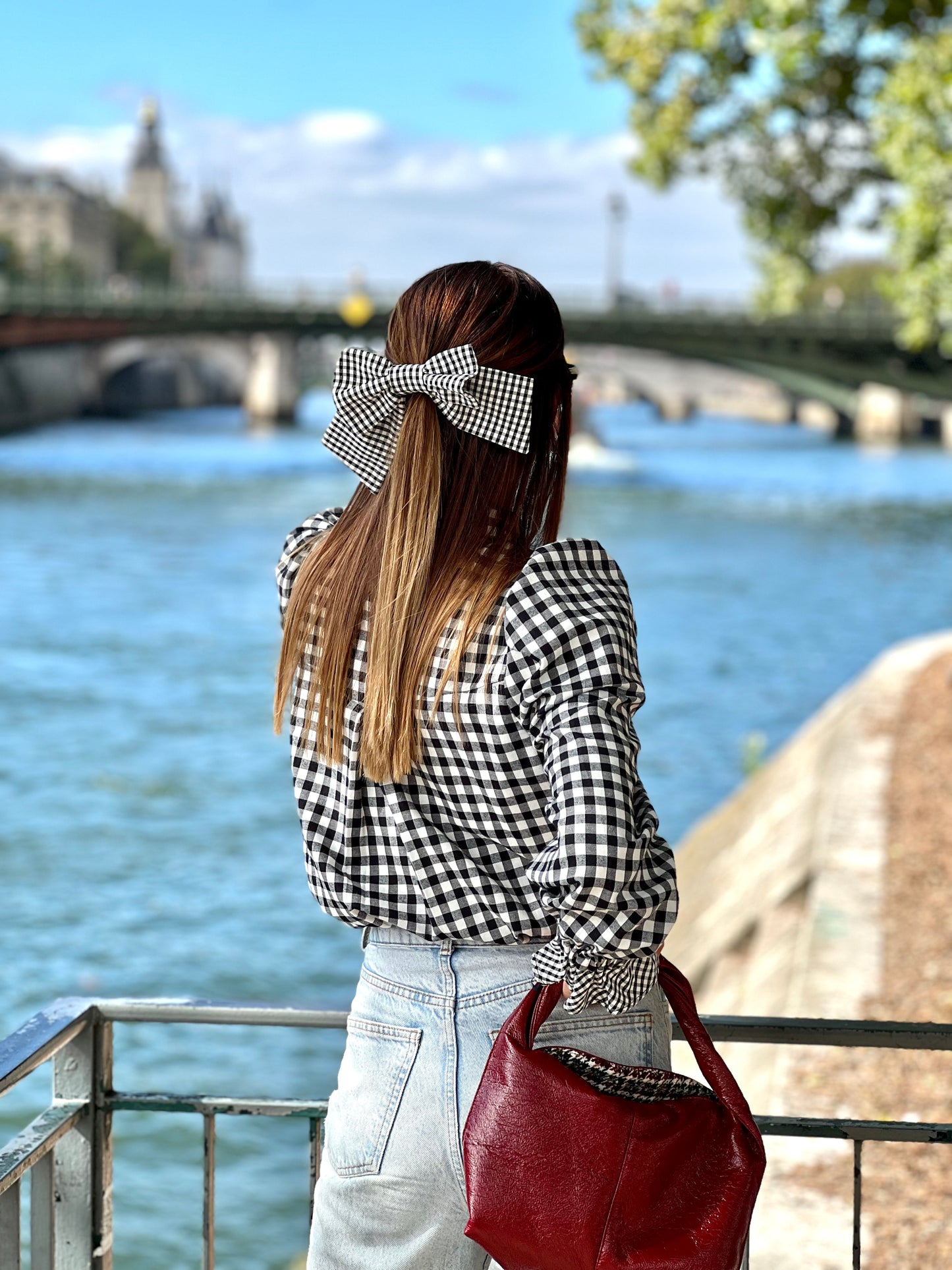 BLUSA LAZZO | BLANCA Y NEGRA
