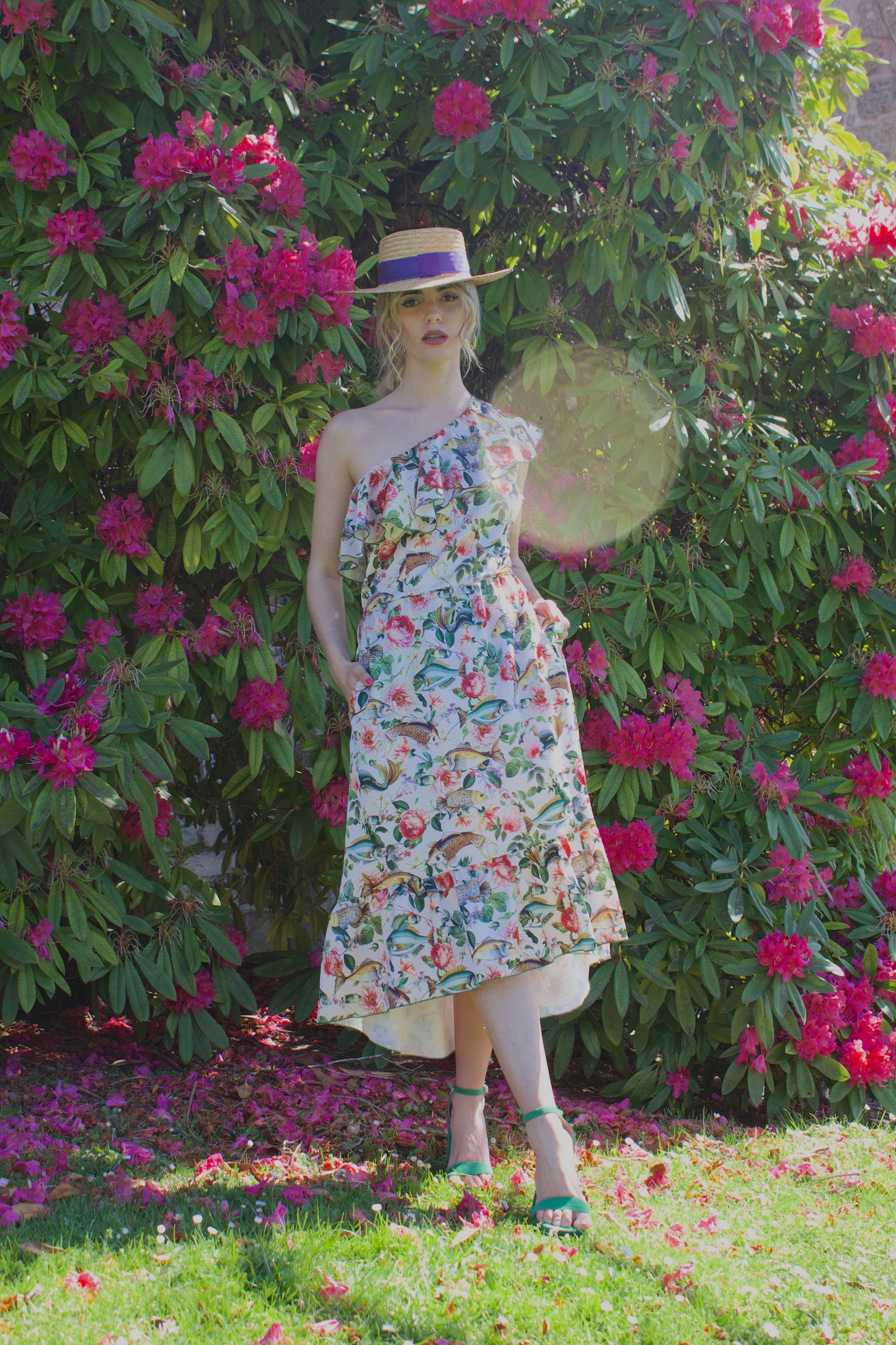 VESTIDO ESTAMPADO PECES