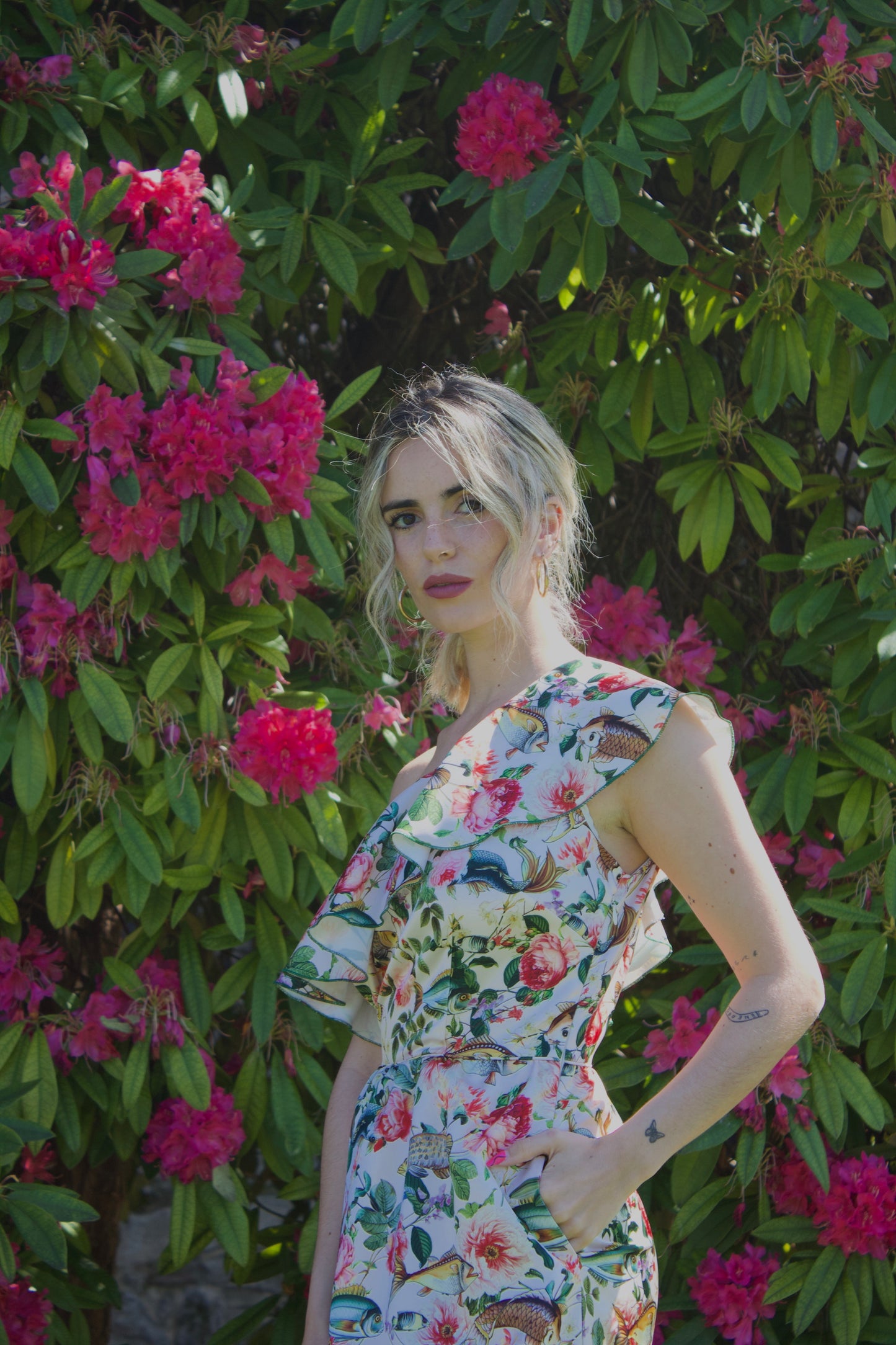 VESTIDO ESTAMPADO PECES