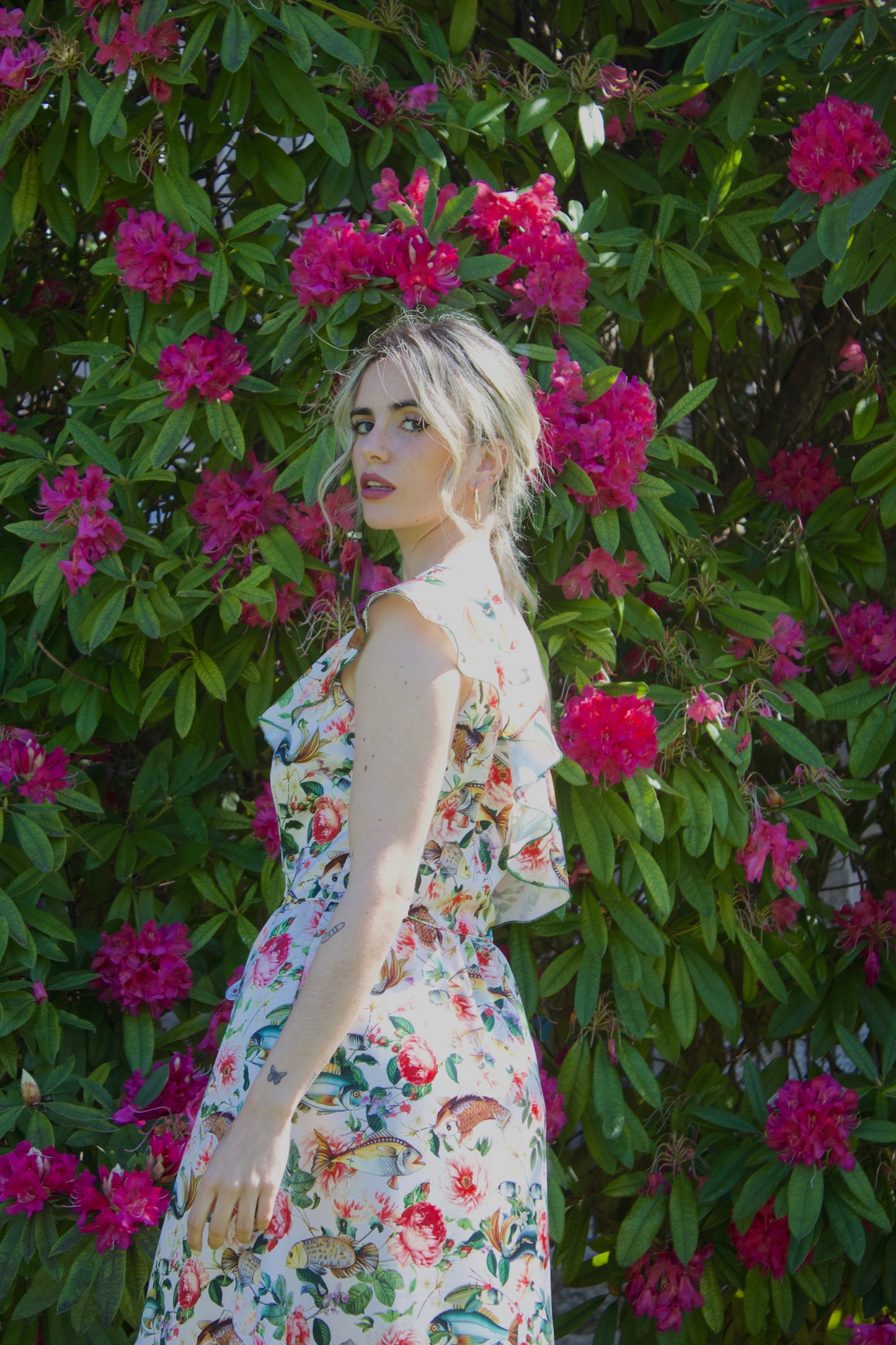 VESTIDO ESTAMPADO PECES