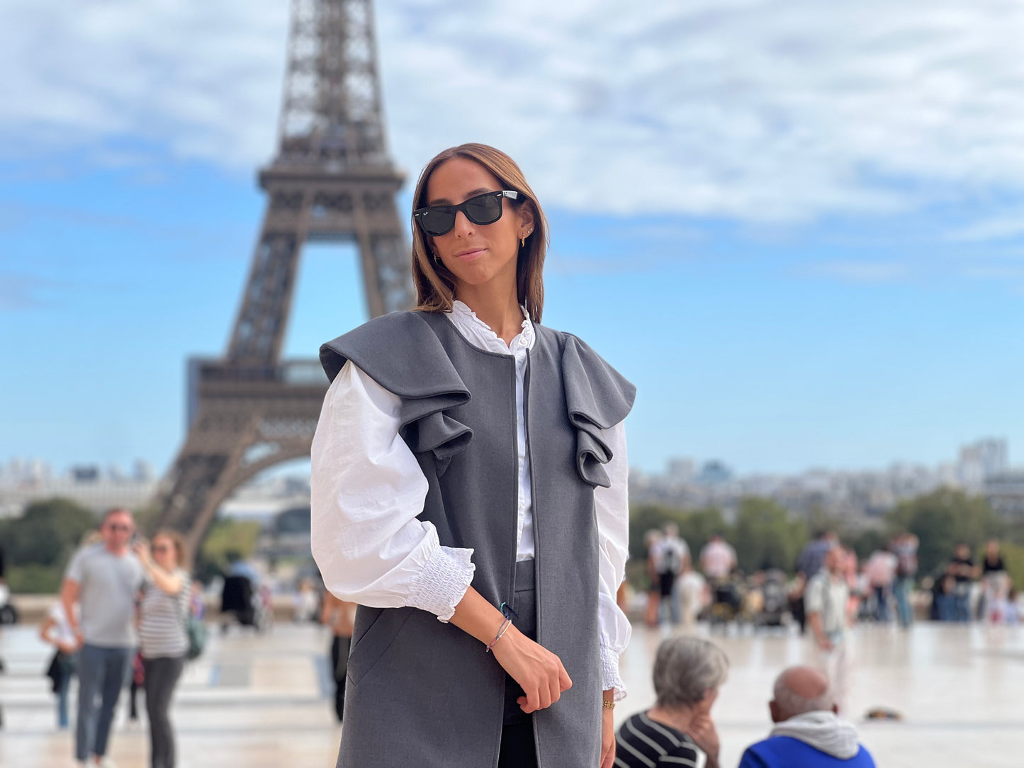 CHALECO BELLA | GRIS