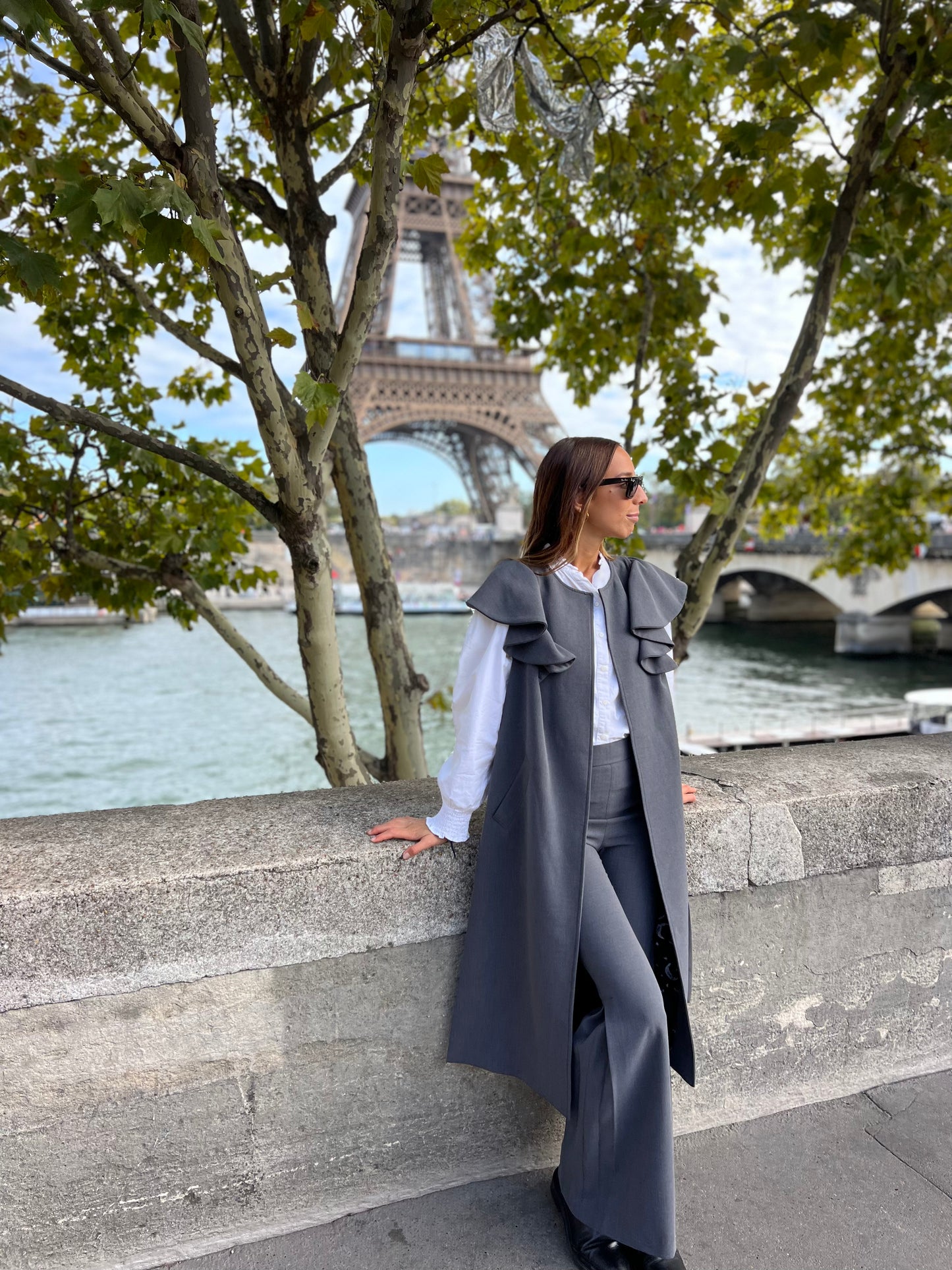 CHALECO BELLA | GRIS