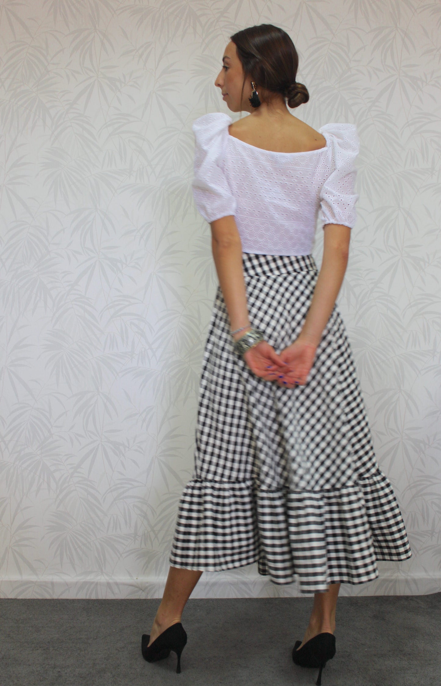 CROP TOP ALGODÓN BORDADO