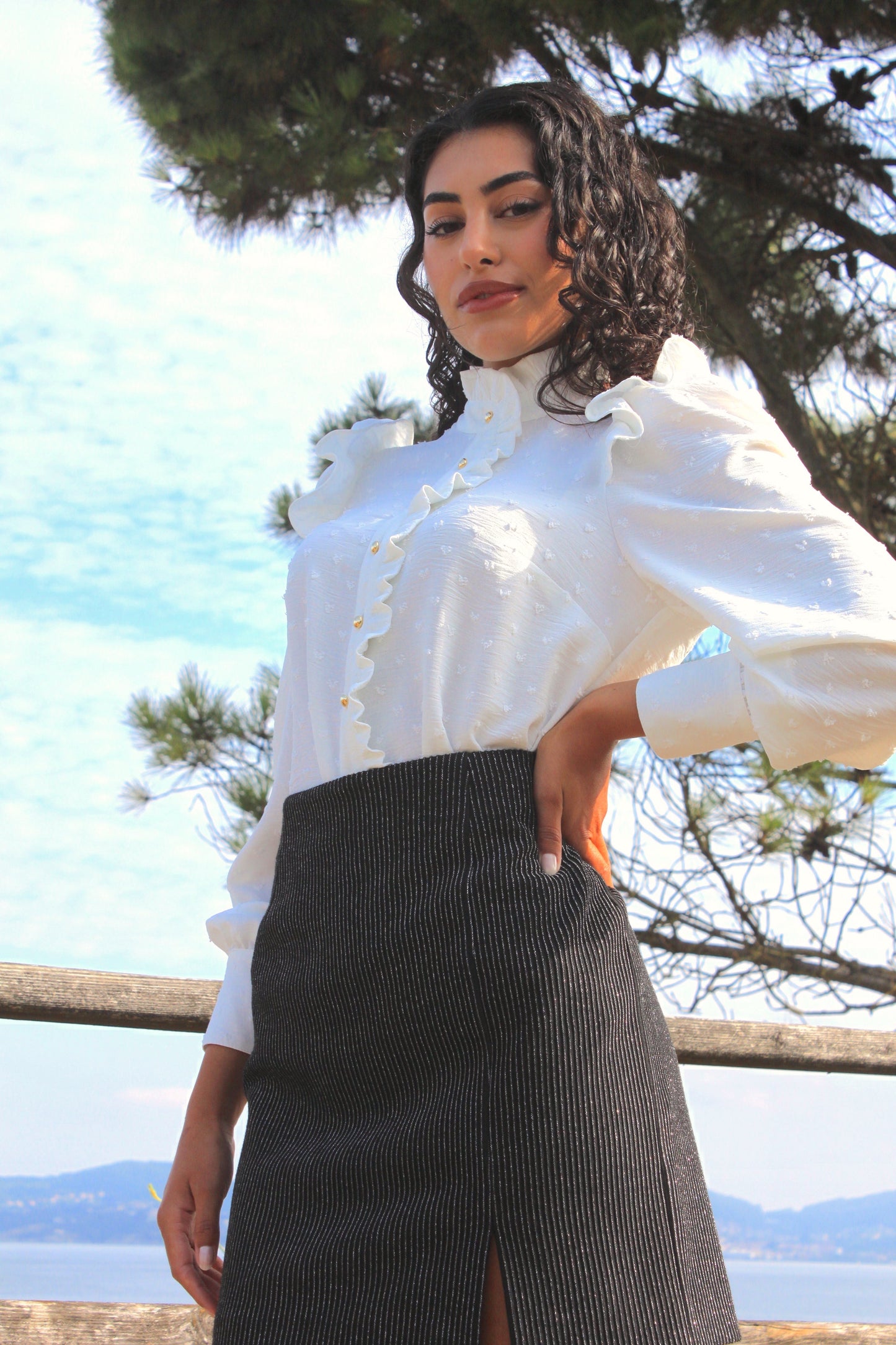 CAMISA PLUMETI | BLANCO