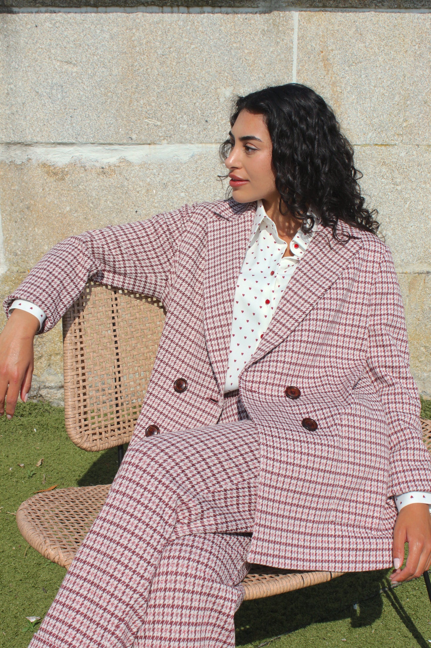 TRAJE CREMONA | PATA DE GALLO