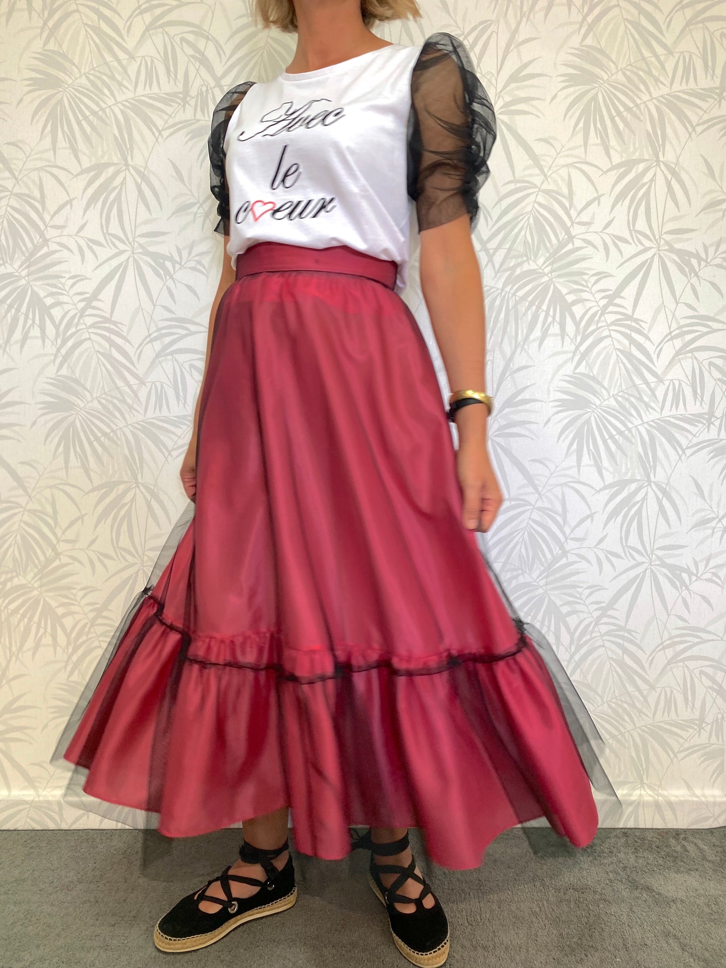 CAMISETA ANIVERSARIO "AVEC LE COEUR"