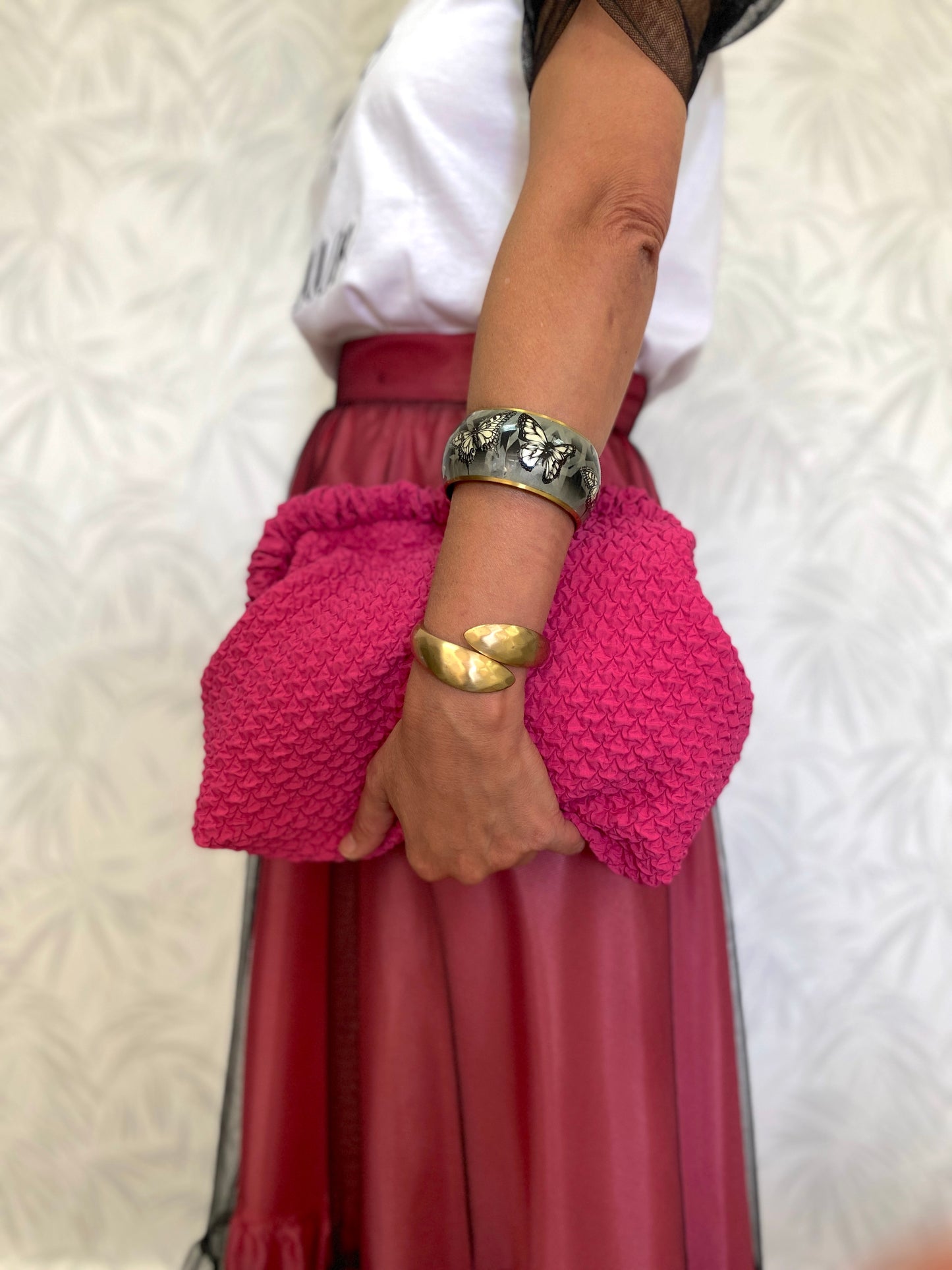 CLUTCH ROSA PERSONALIZADO