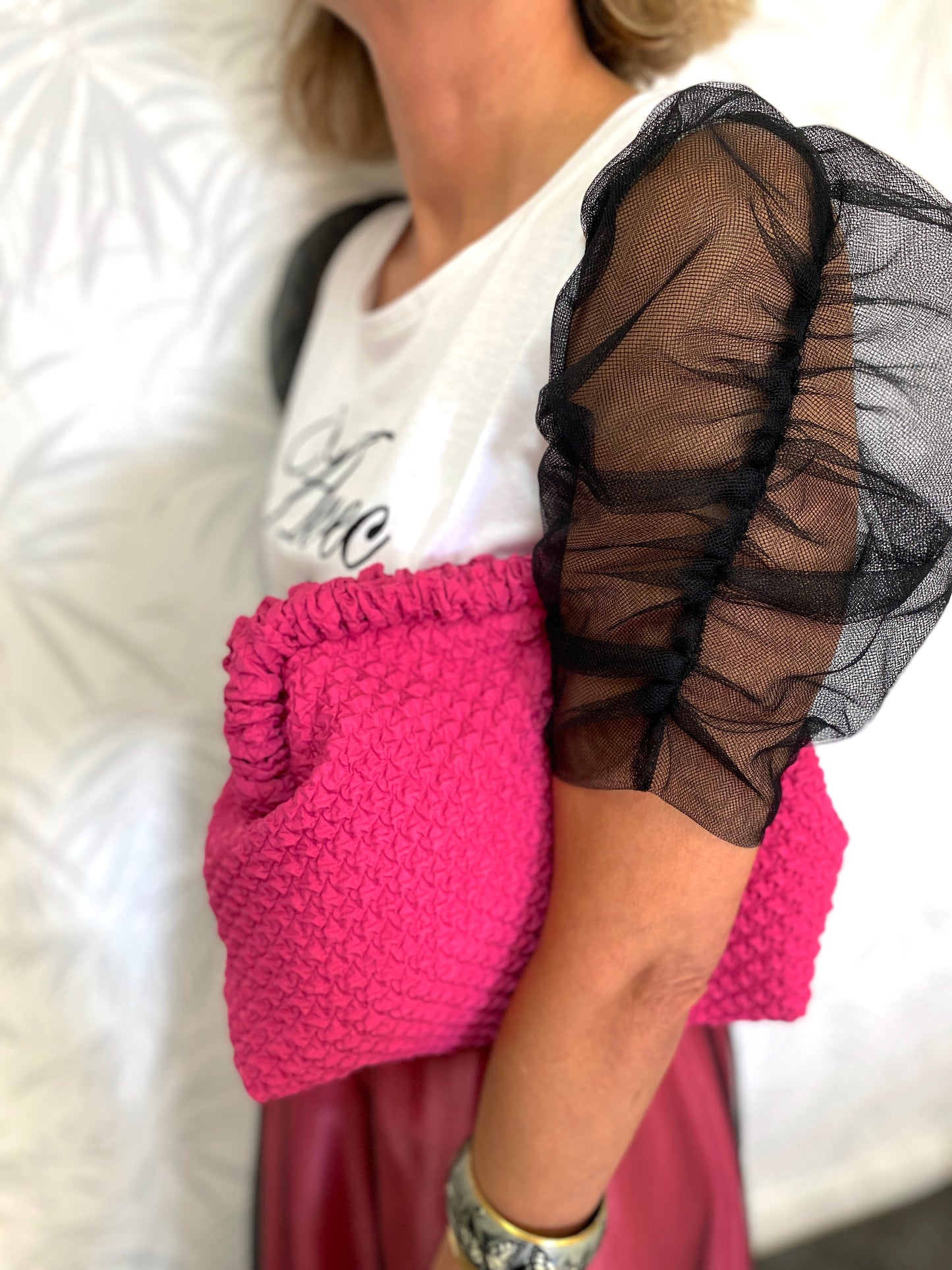 CLUTCH ROSA PERSONALIZADO