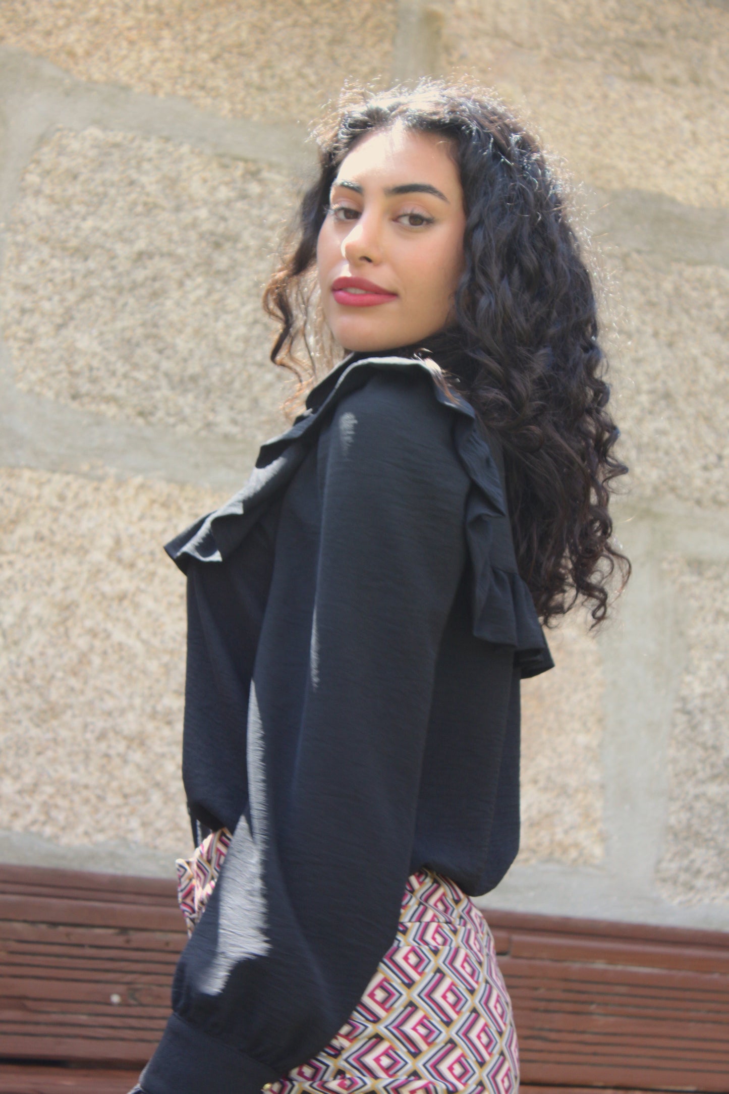 BLUSA MATERA | NEGRO
