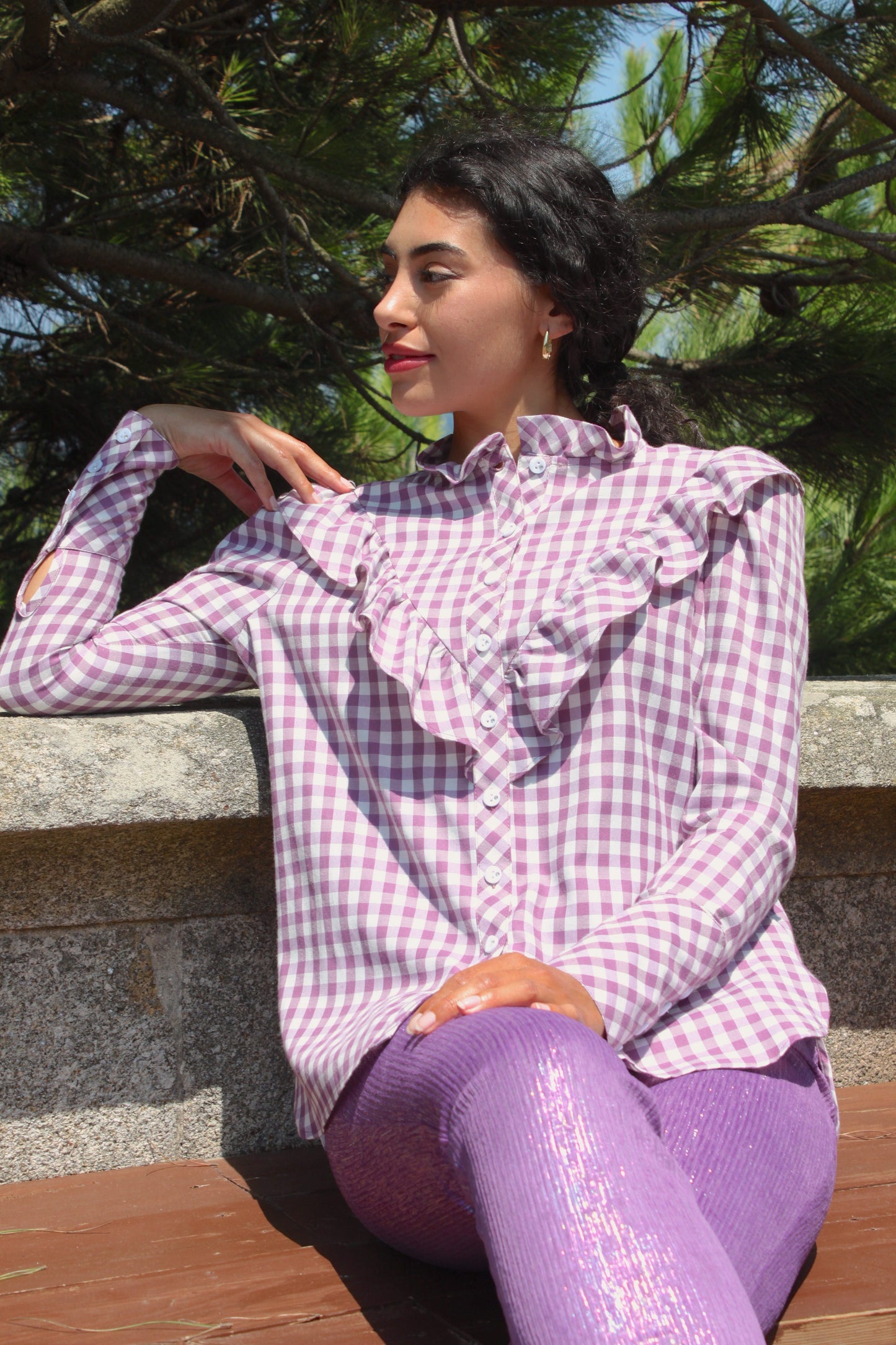 CAMISA TRENTO | LILA
