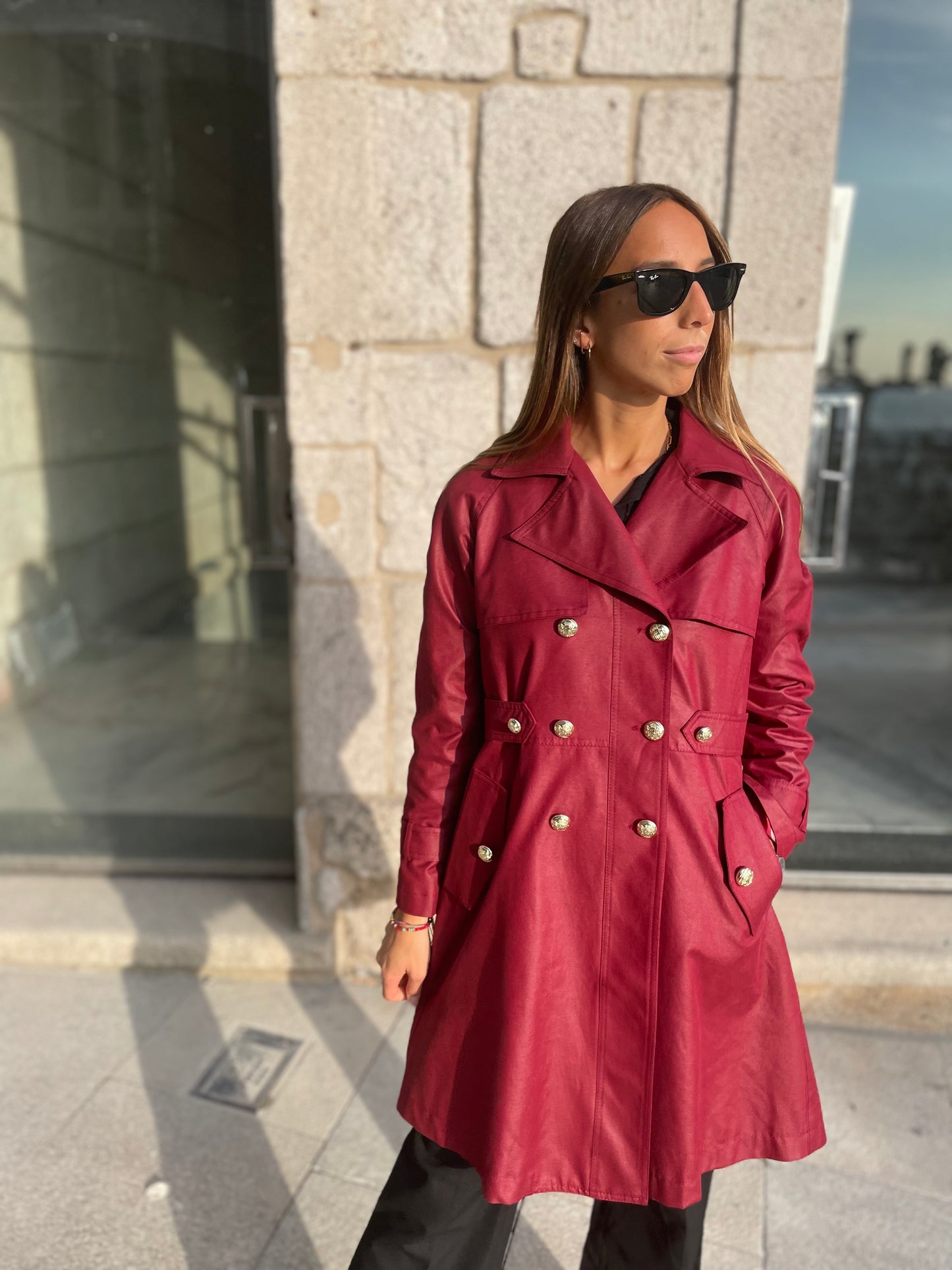 GABARDINA BORDEAUX