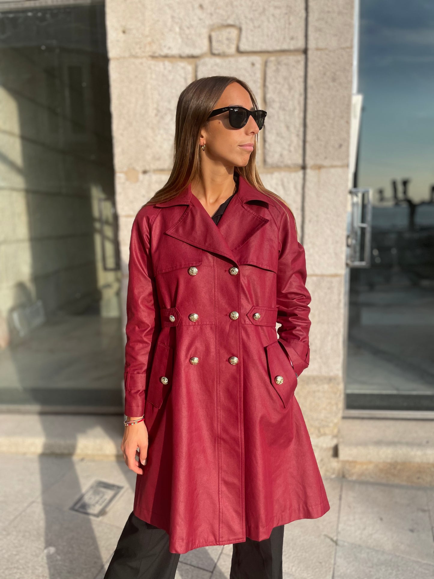 GABARDINA BORDEAUX