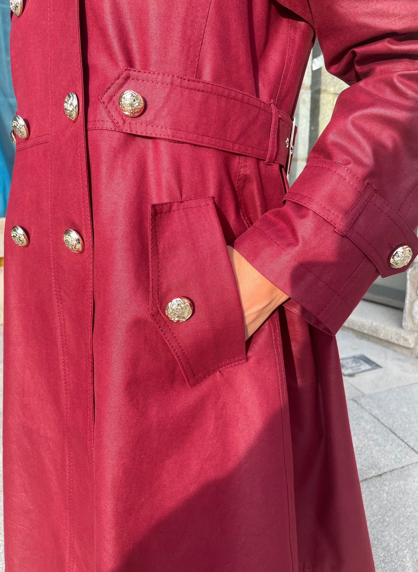 GABARDINA BORDEAUX