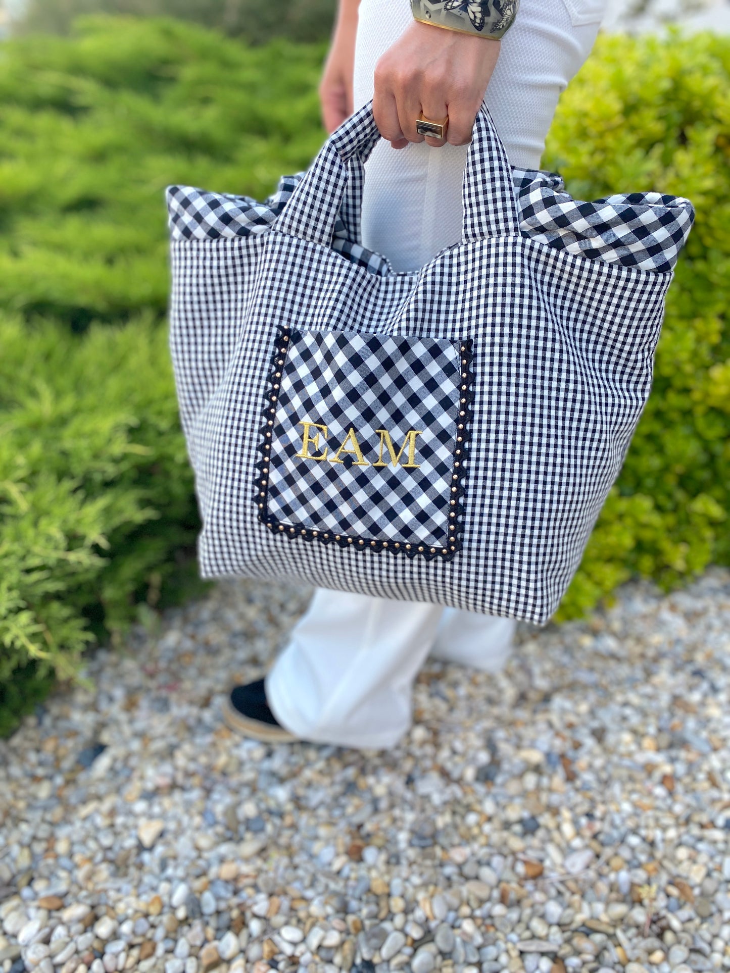 TOTE FEDERICA VICHY ACOLCHADO