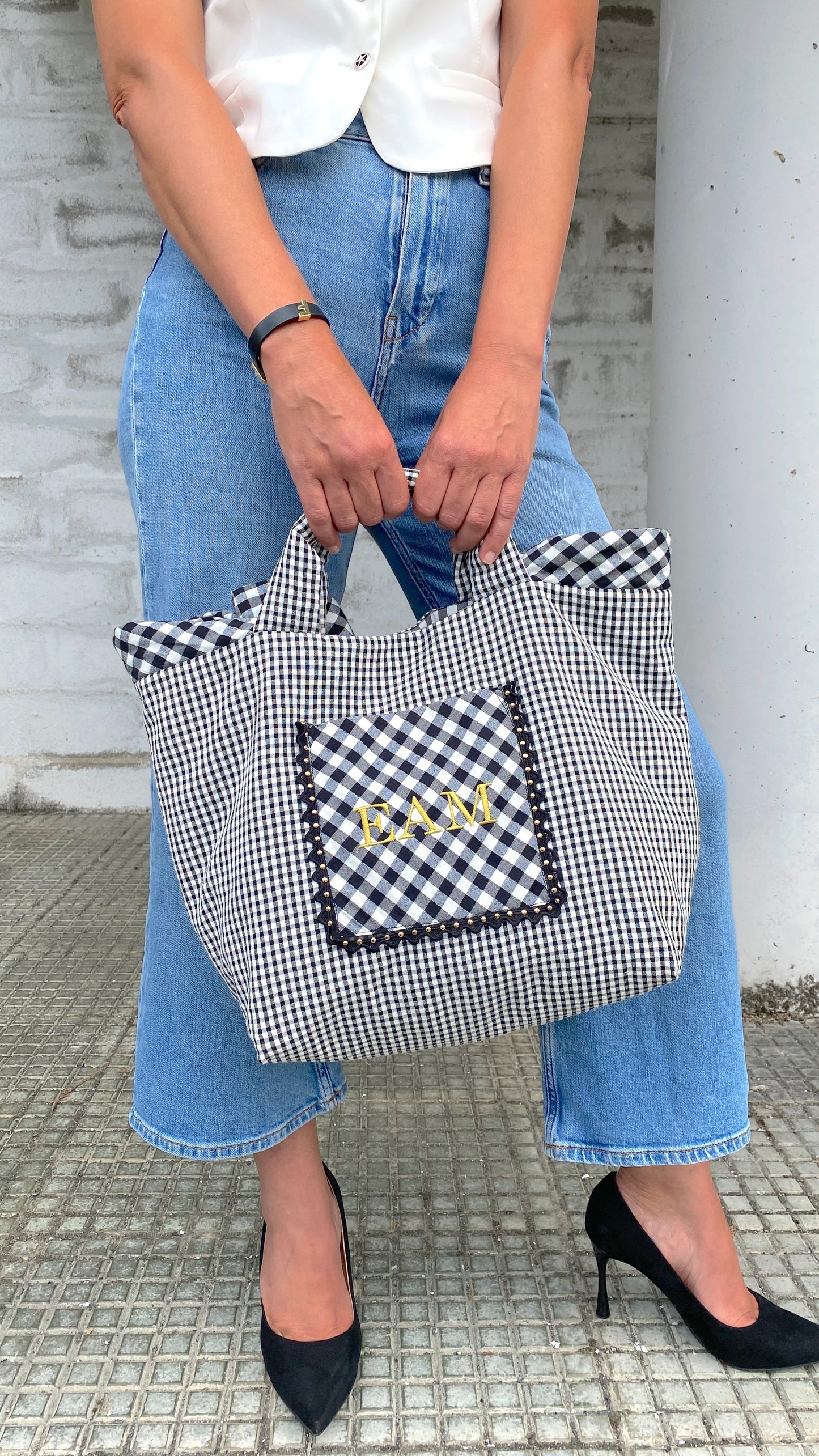 TOTE FEDERICA VICHY ACOLCHADO