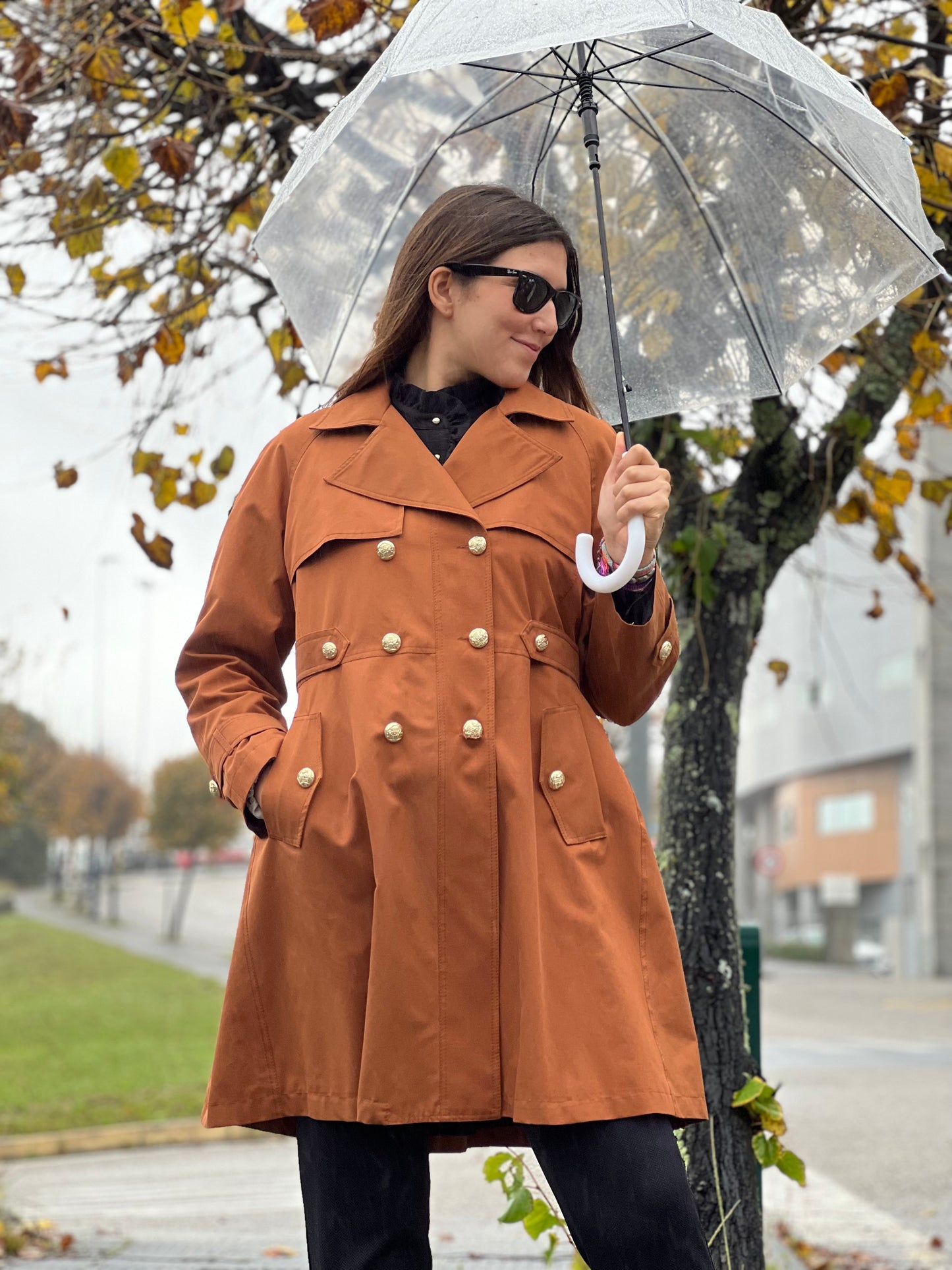 GABARDINA TEJA