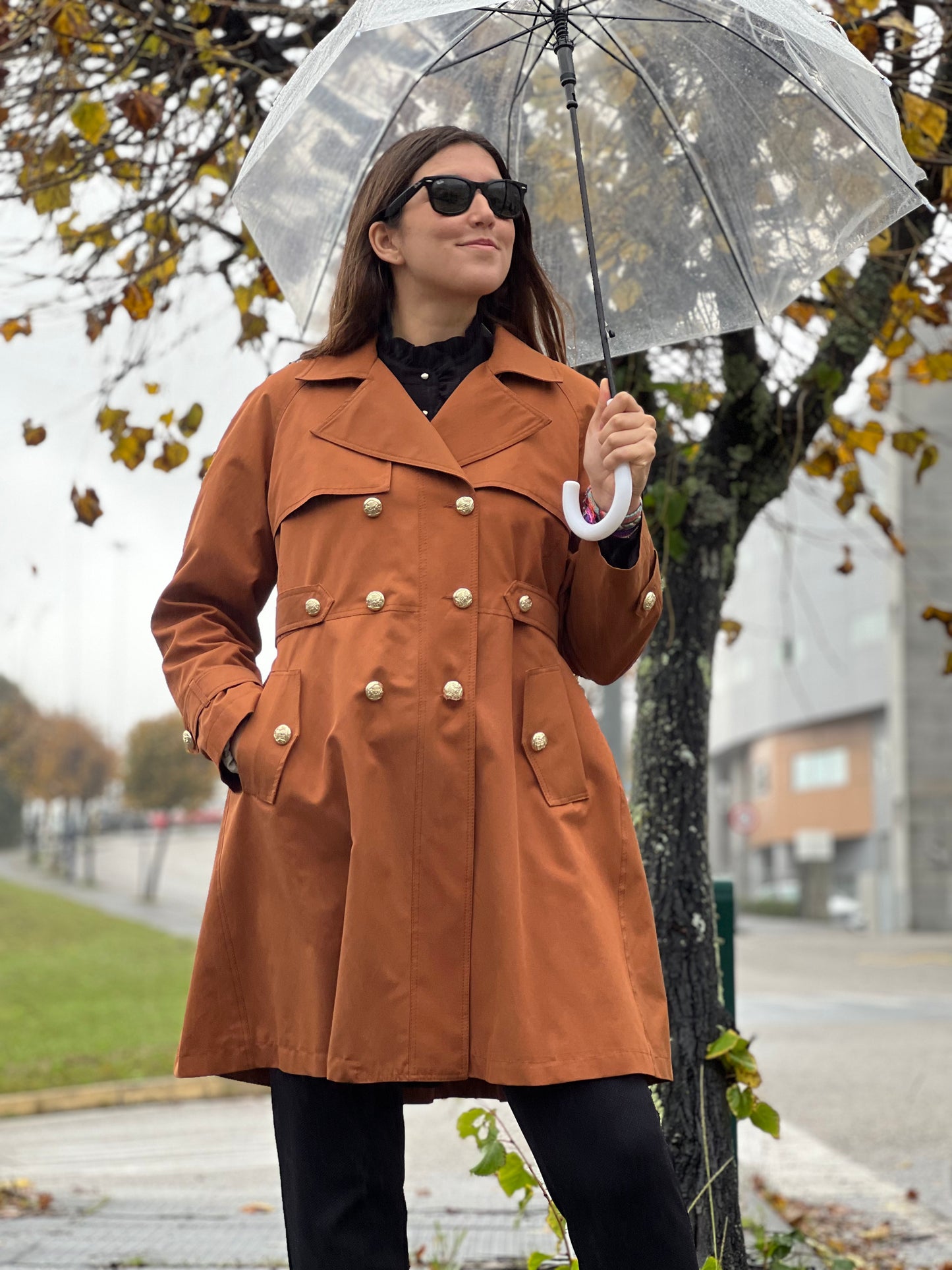 GABARDINA TEJA