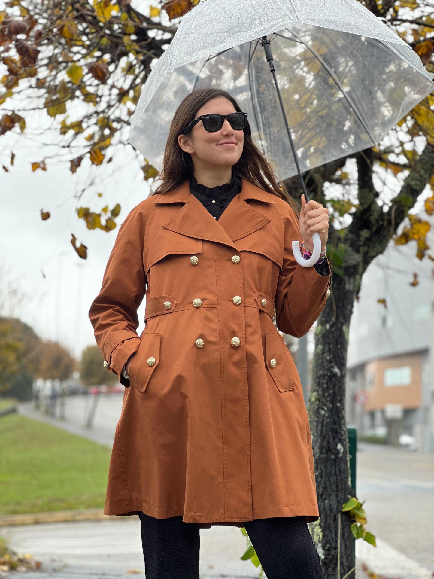 GABARDINA TEJA