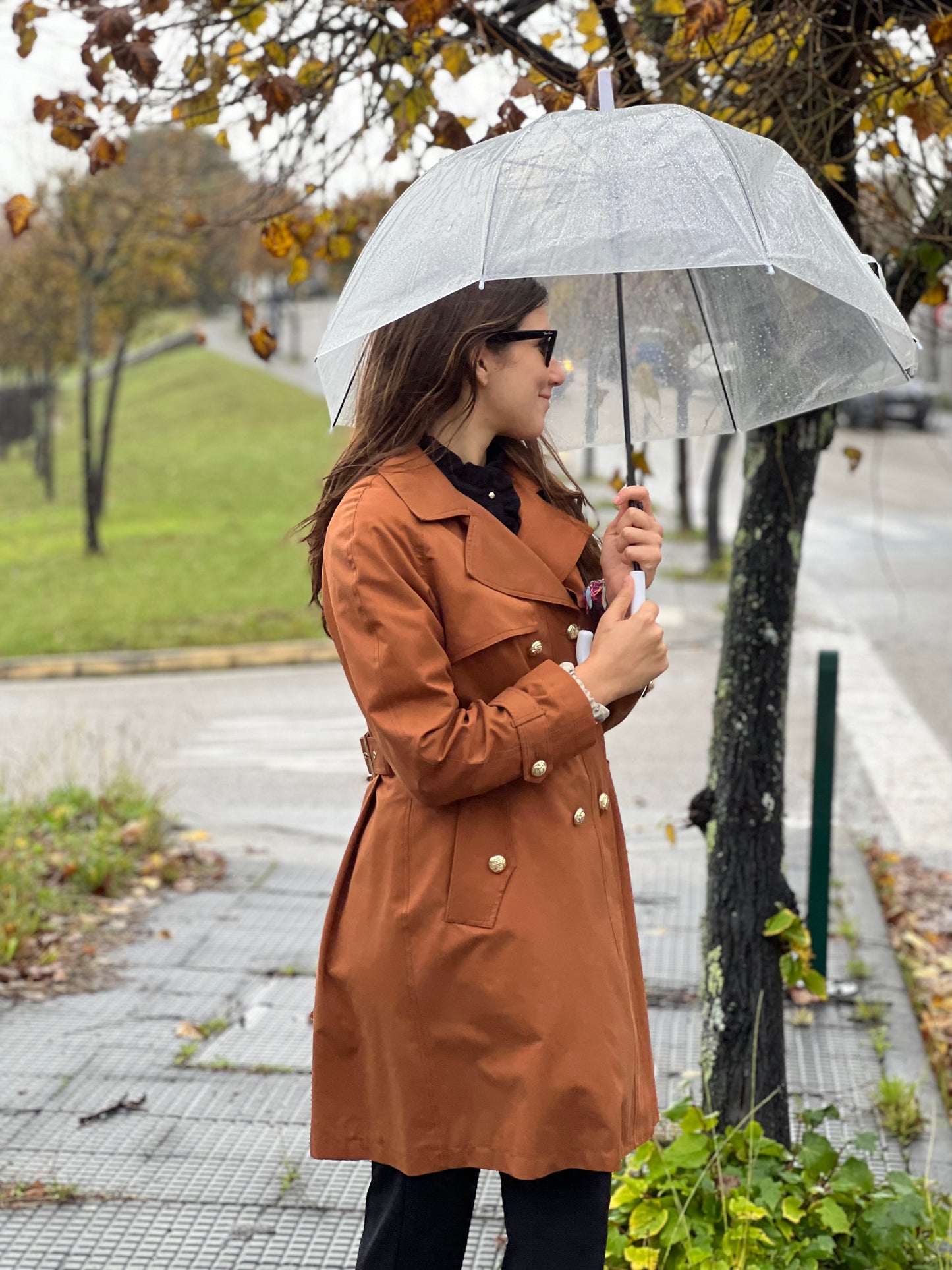 GABARDINA TEJA