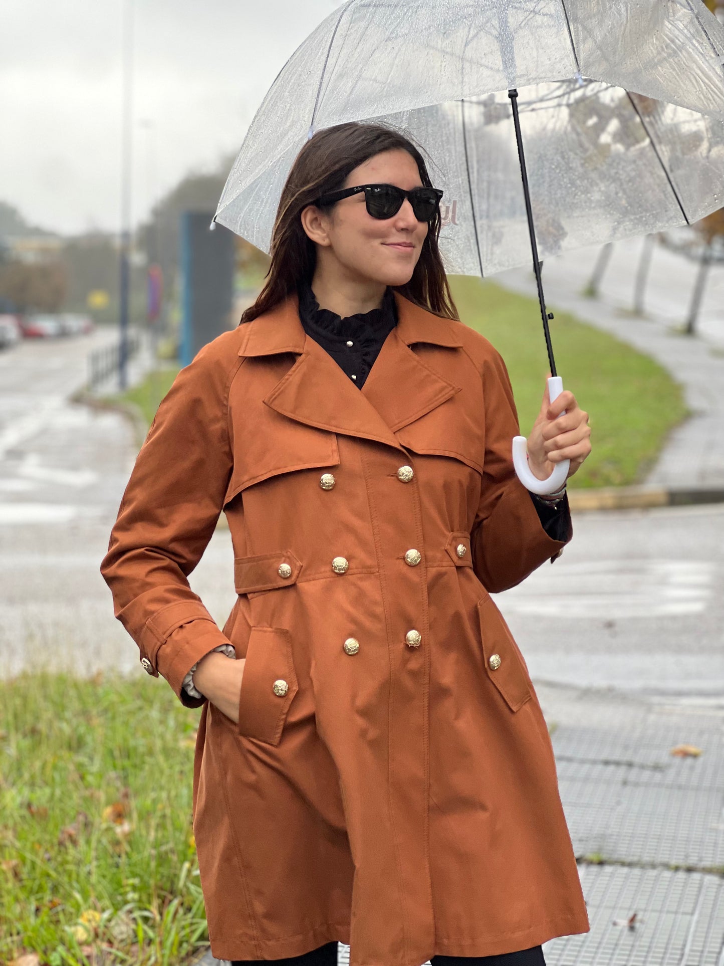GABARDINA TEJA
