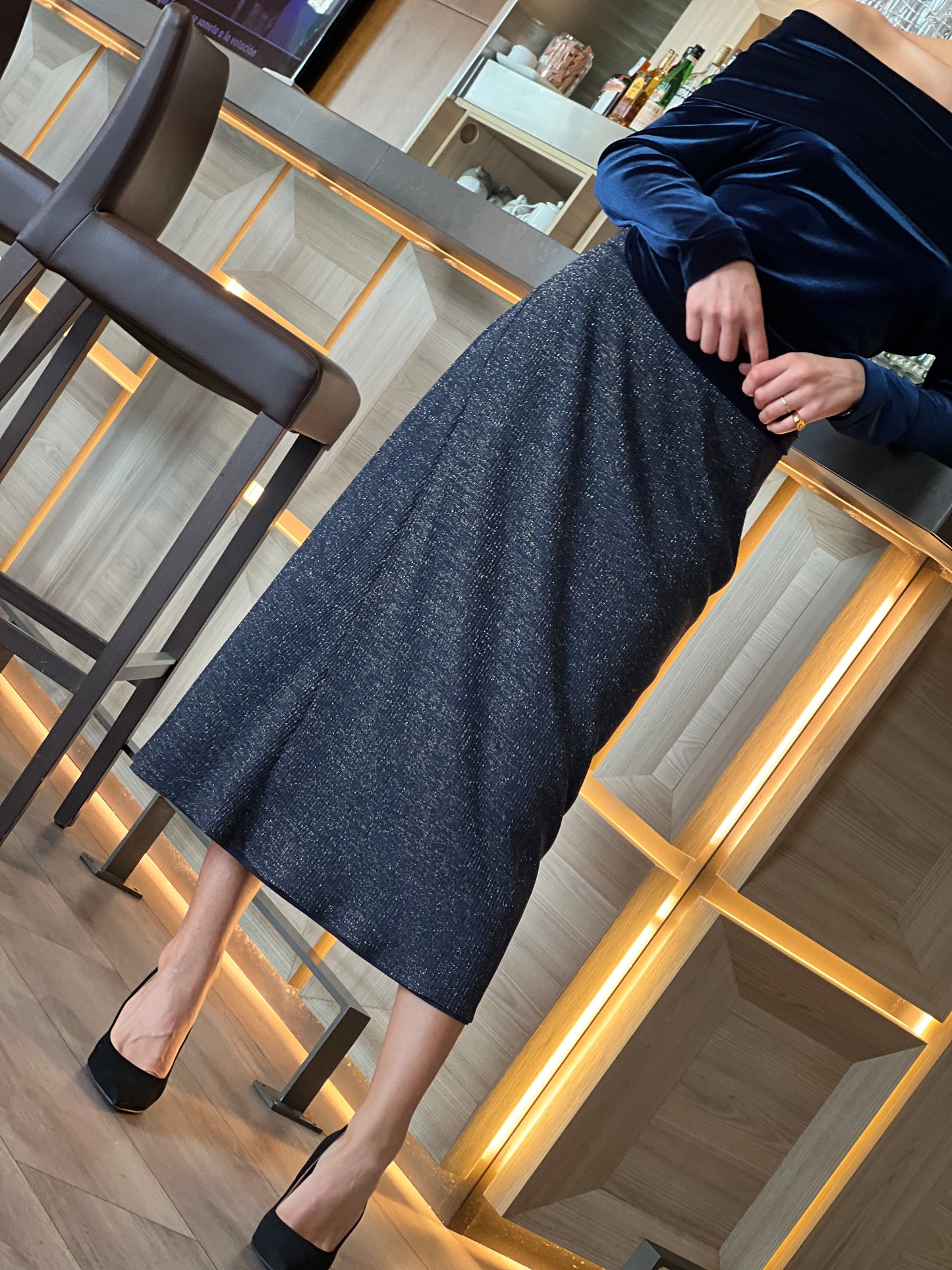 FALDA BLUE