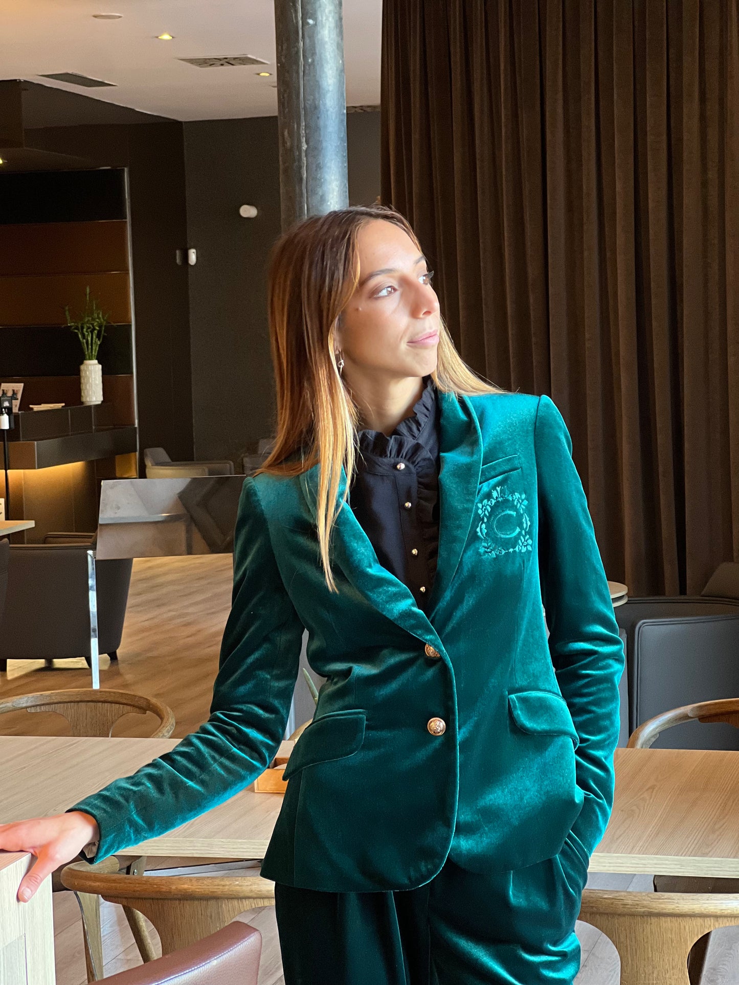 TRAJE VELLUTO | VERDE