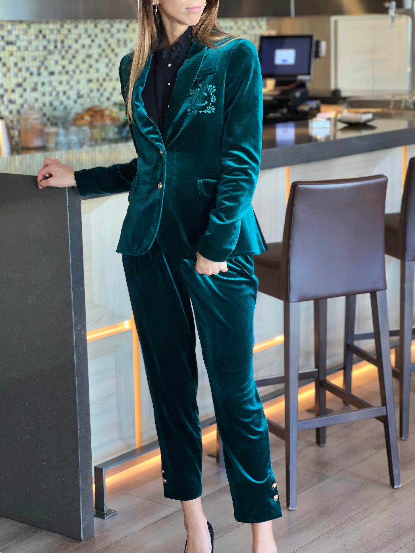 TRAJE VELLUTO | VERDE