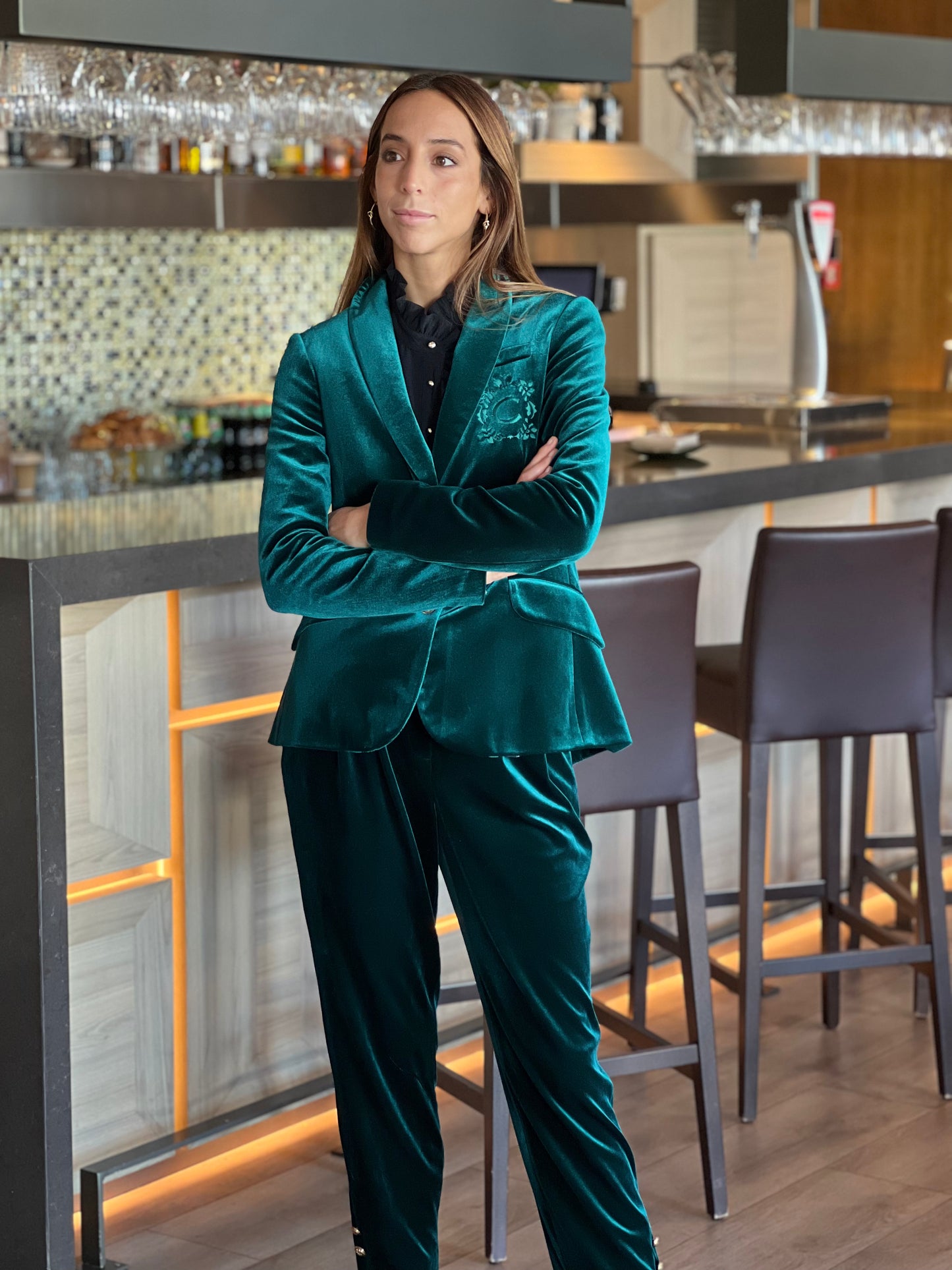 TRAJE VELLUTO | VERDE