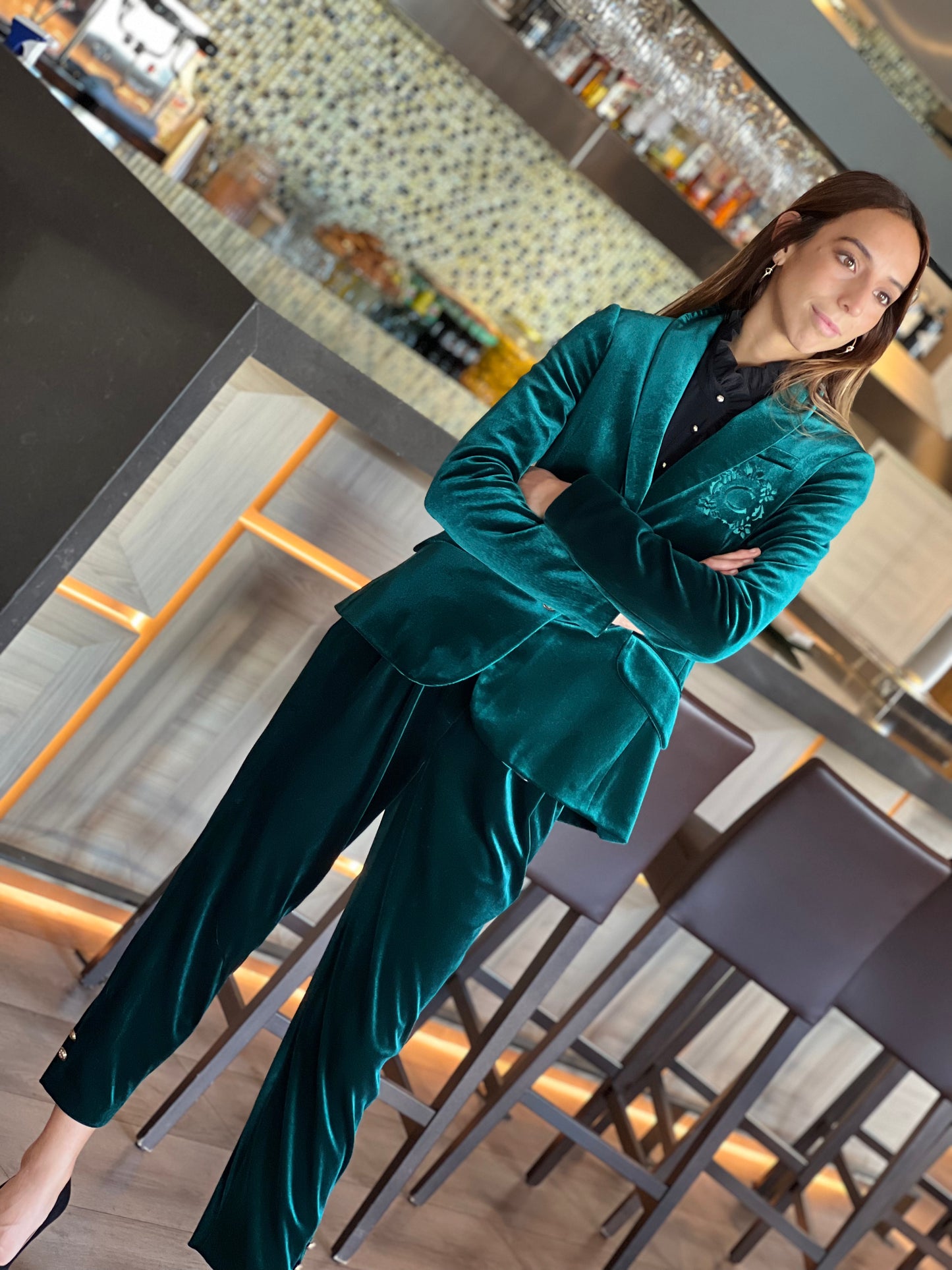 TRAJE VELLUTO | VERDE