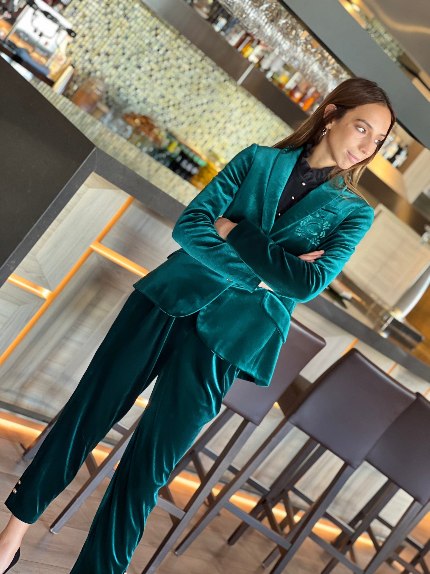 TRAJE VELLUTO | VERDE
