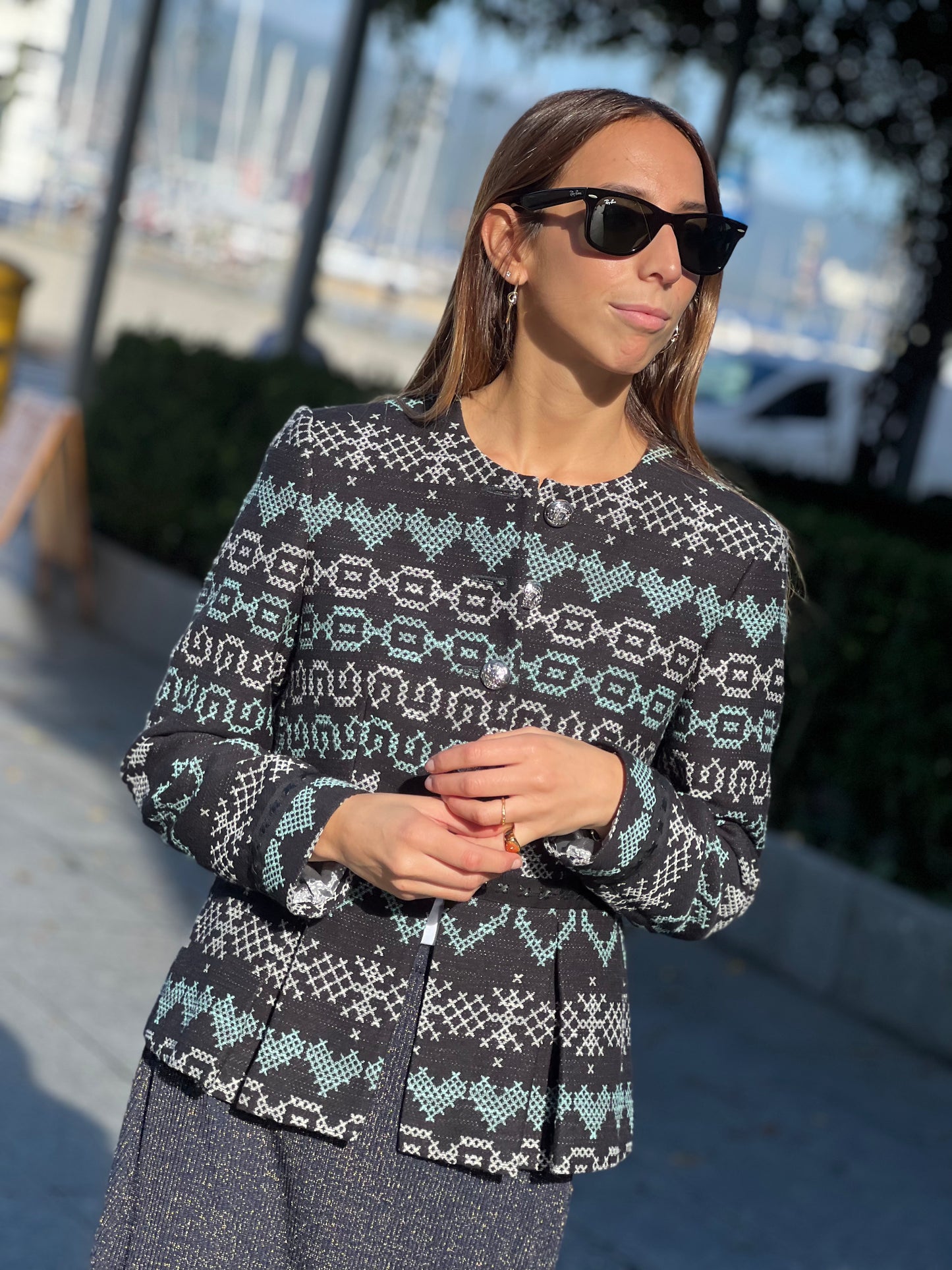 CHAQUETA BRODERIE