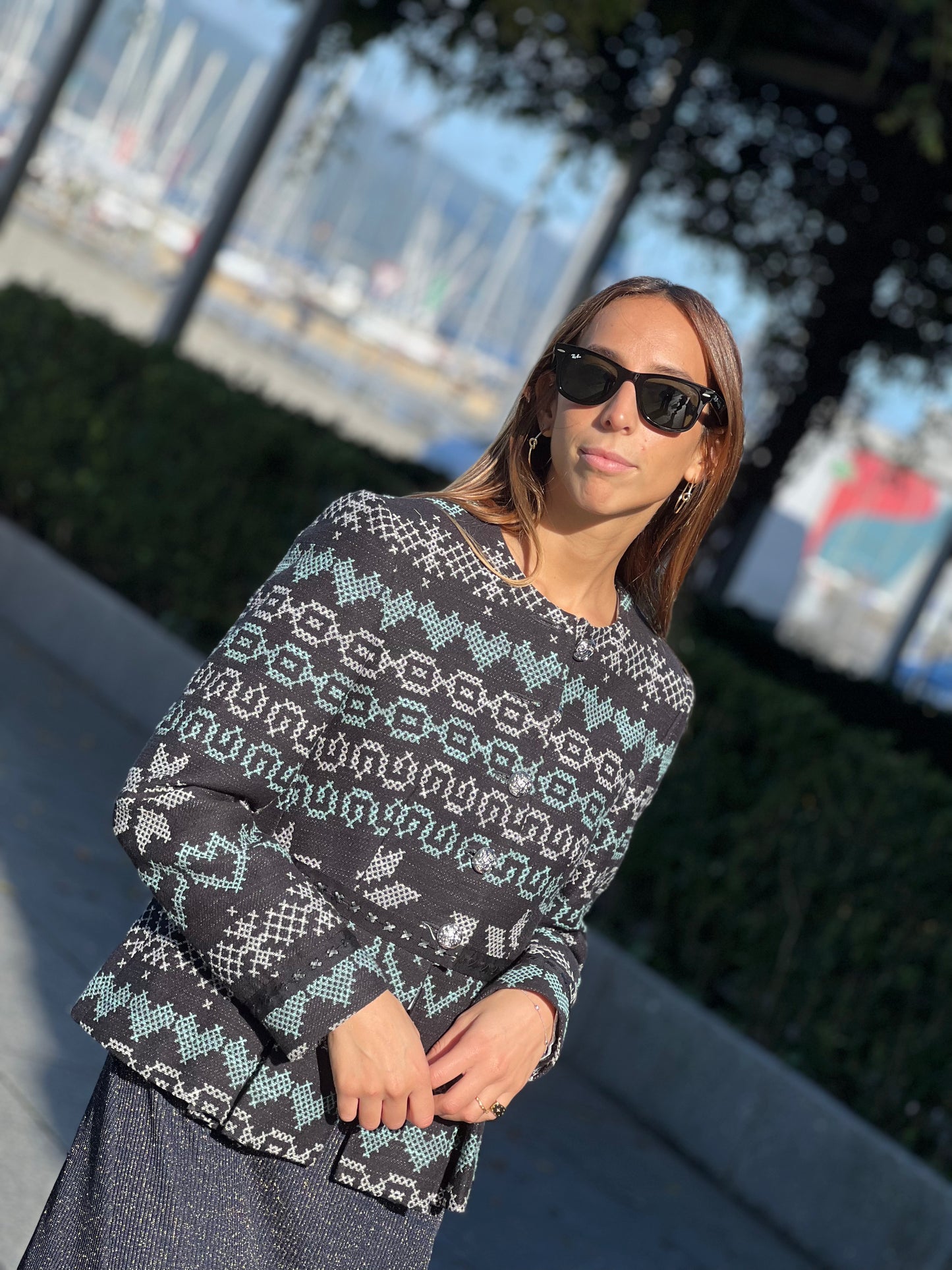 CHAQUETA BRODERIE