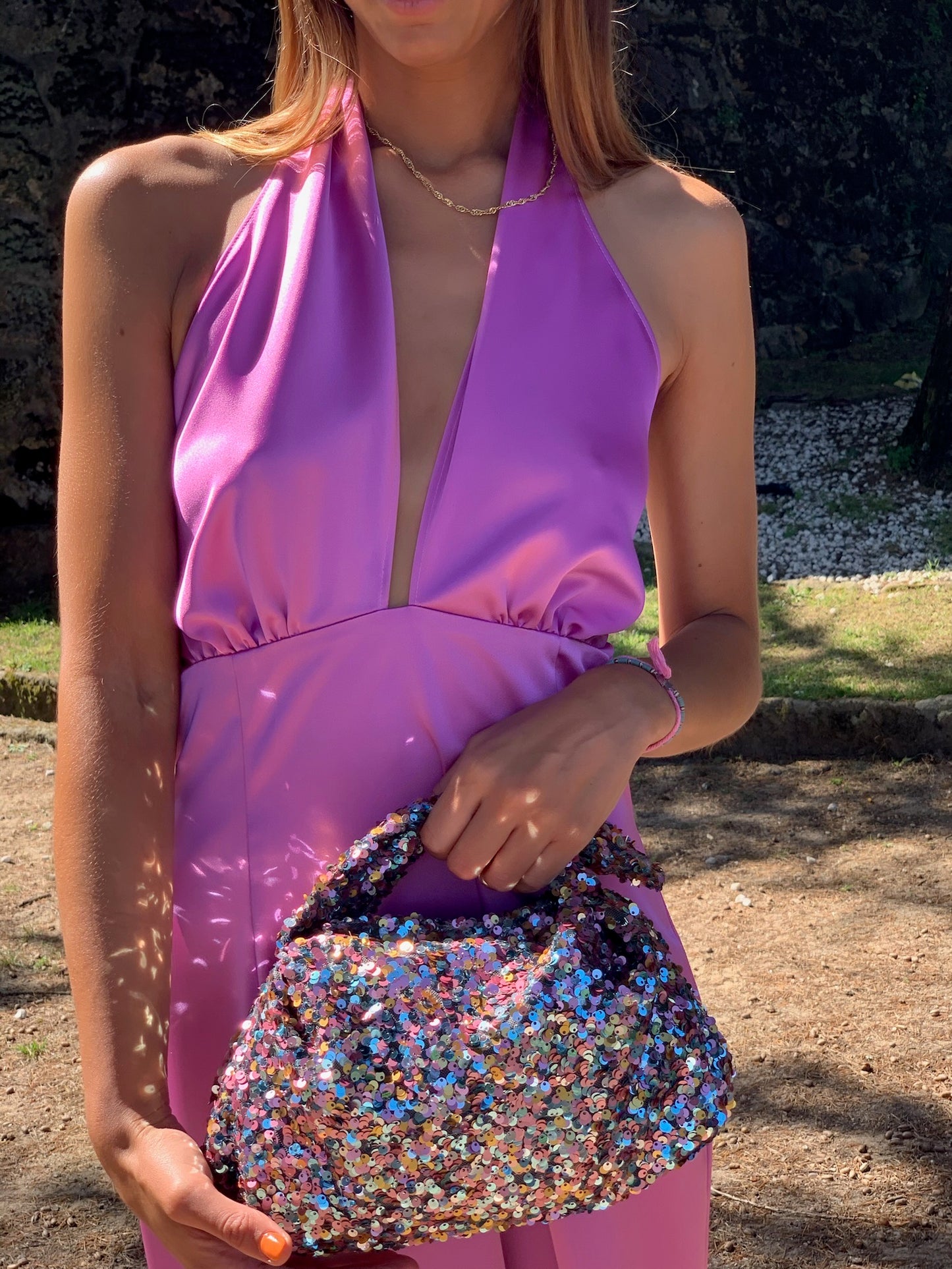 VESTIDO ESCOTE HALTER