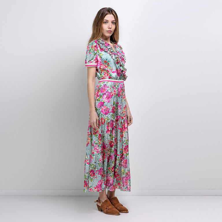 VESTIDO MAXI FLORES