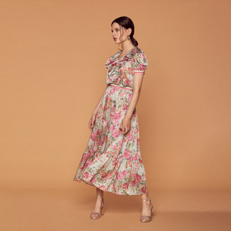 VESTIDO MAXI FLORES