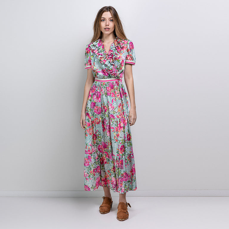VESTIDO MAXI FLORES