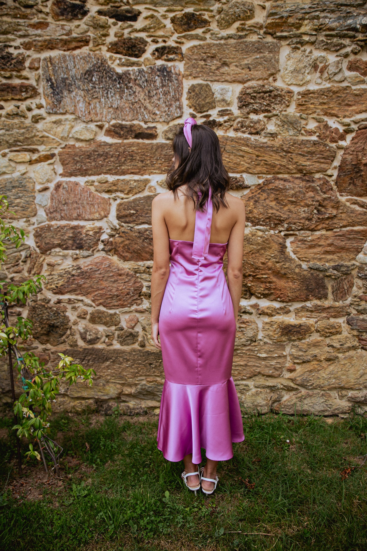 VESTIDO ESCOTE HALTER