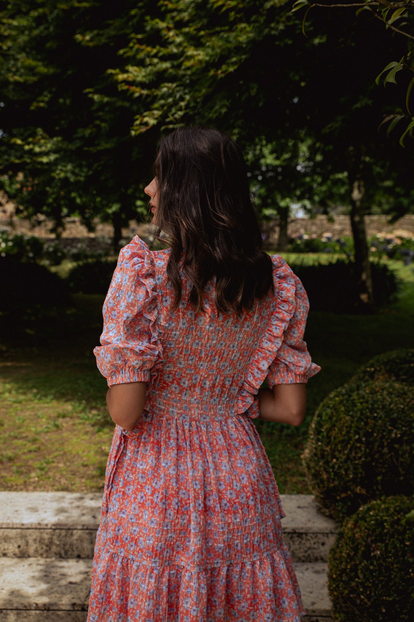 VESTIDO MINI ESTAMPADO FLORAL