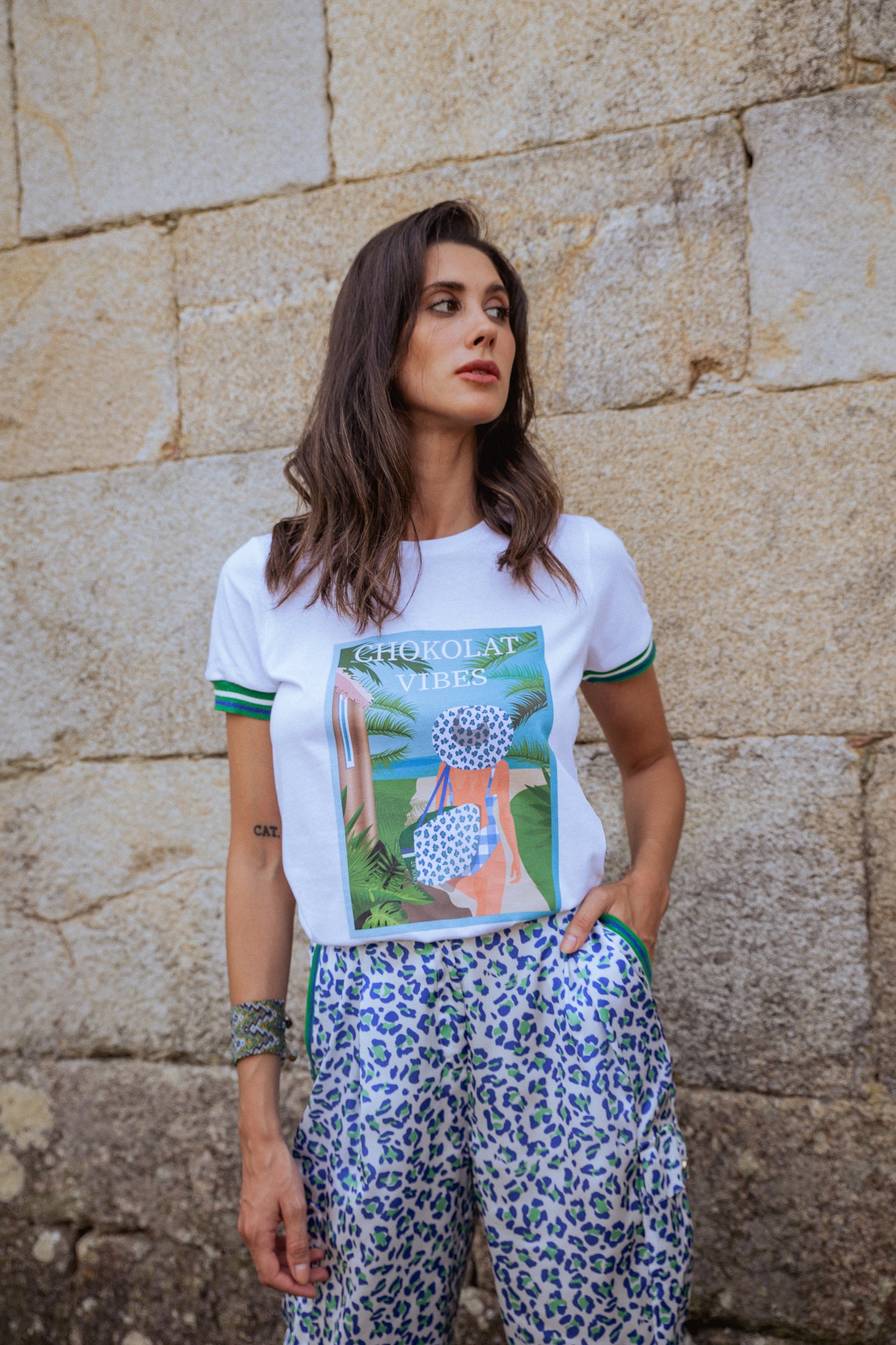 CAMISETA ALGODÓN CHOKOLAT VIBES