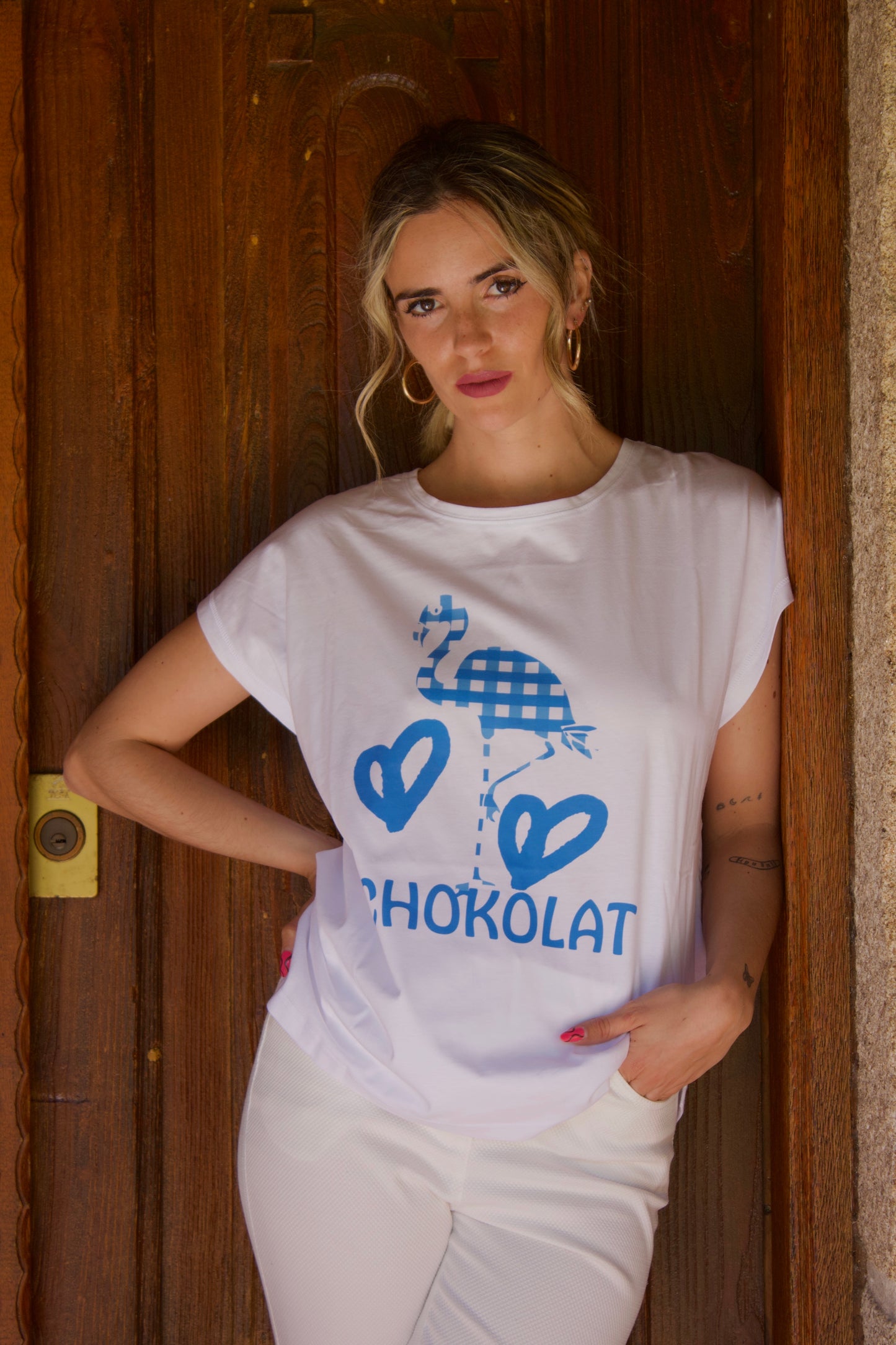 CAMISETA ALGODÓN FLAMENCO