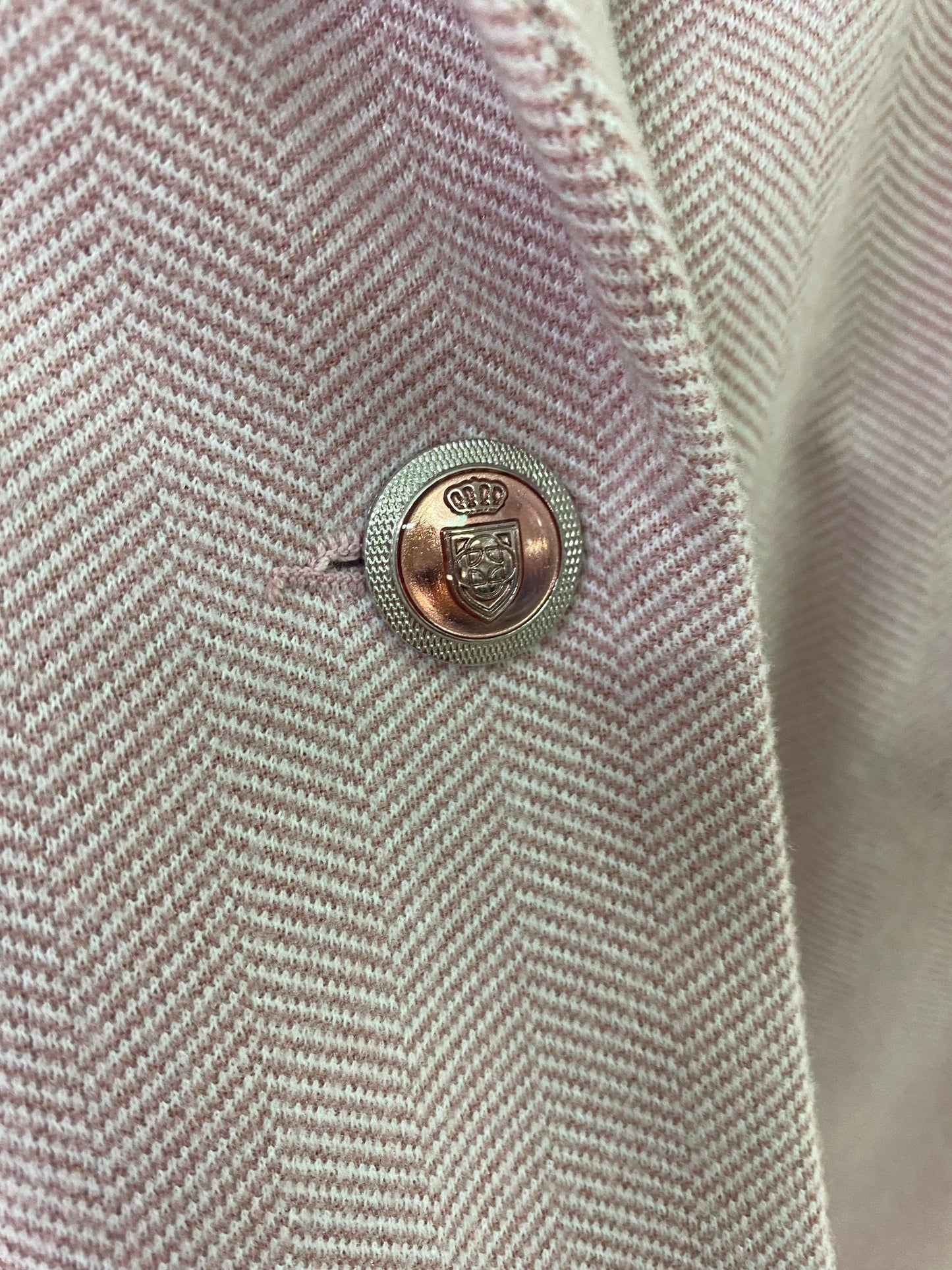 BLAZER TRAJE PUNTO ESPIGA | Rosa chokolat-fashion.myshopify.com