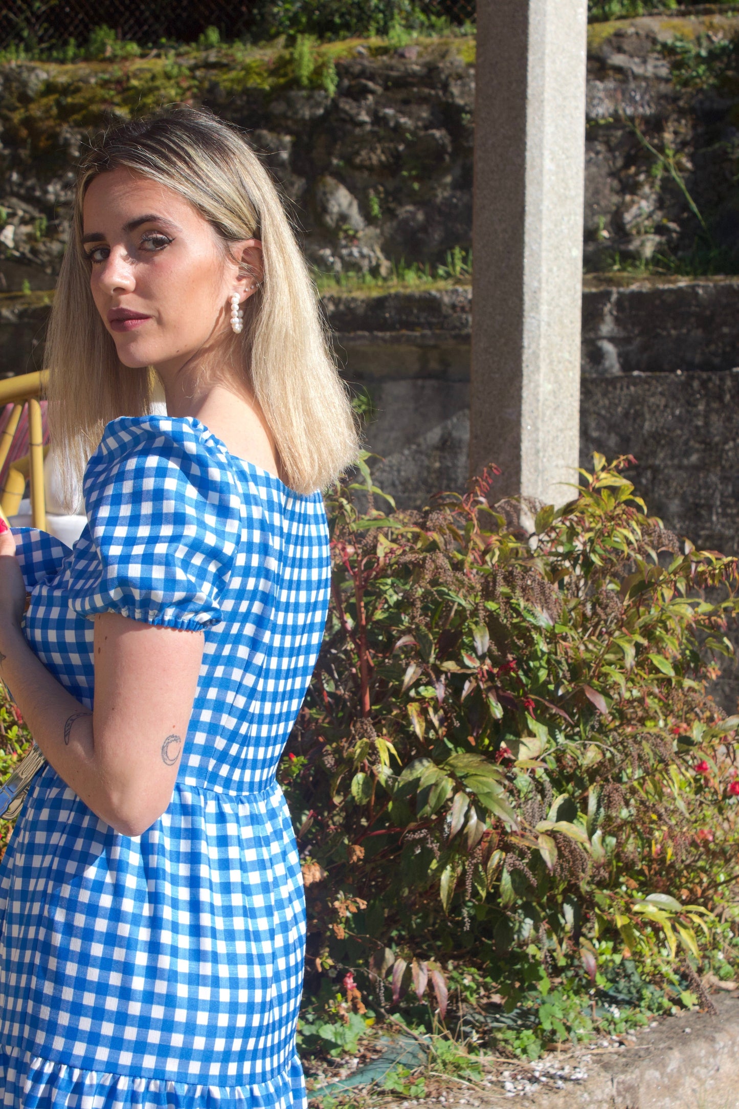 VESTIDO CUADRO VICHY