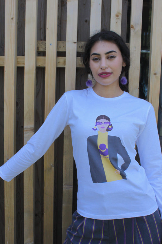 CAMISETA MAR| BLANCA