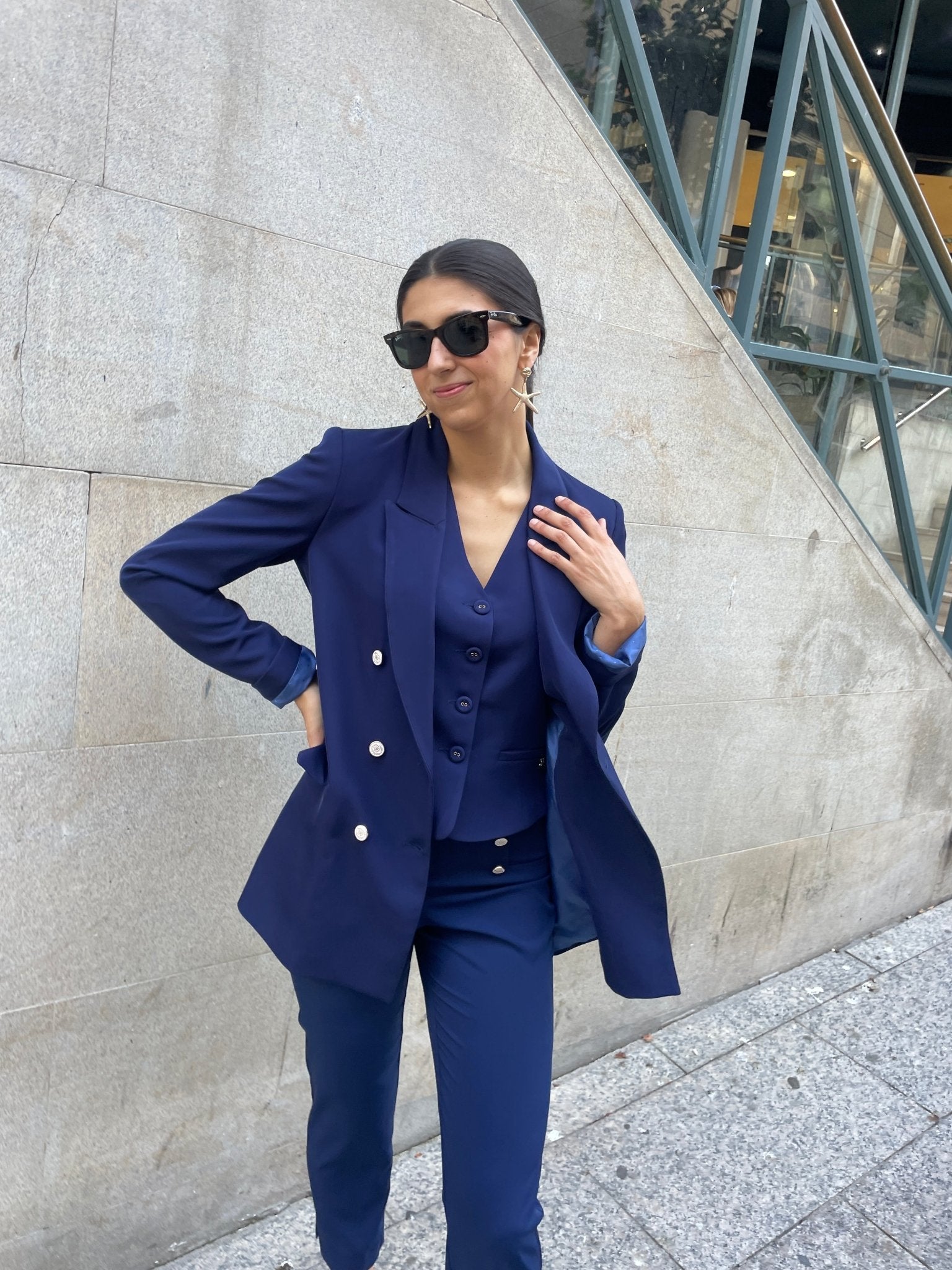 BLAZER TAFFY | AZUL